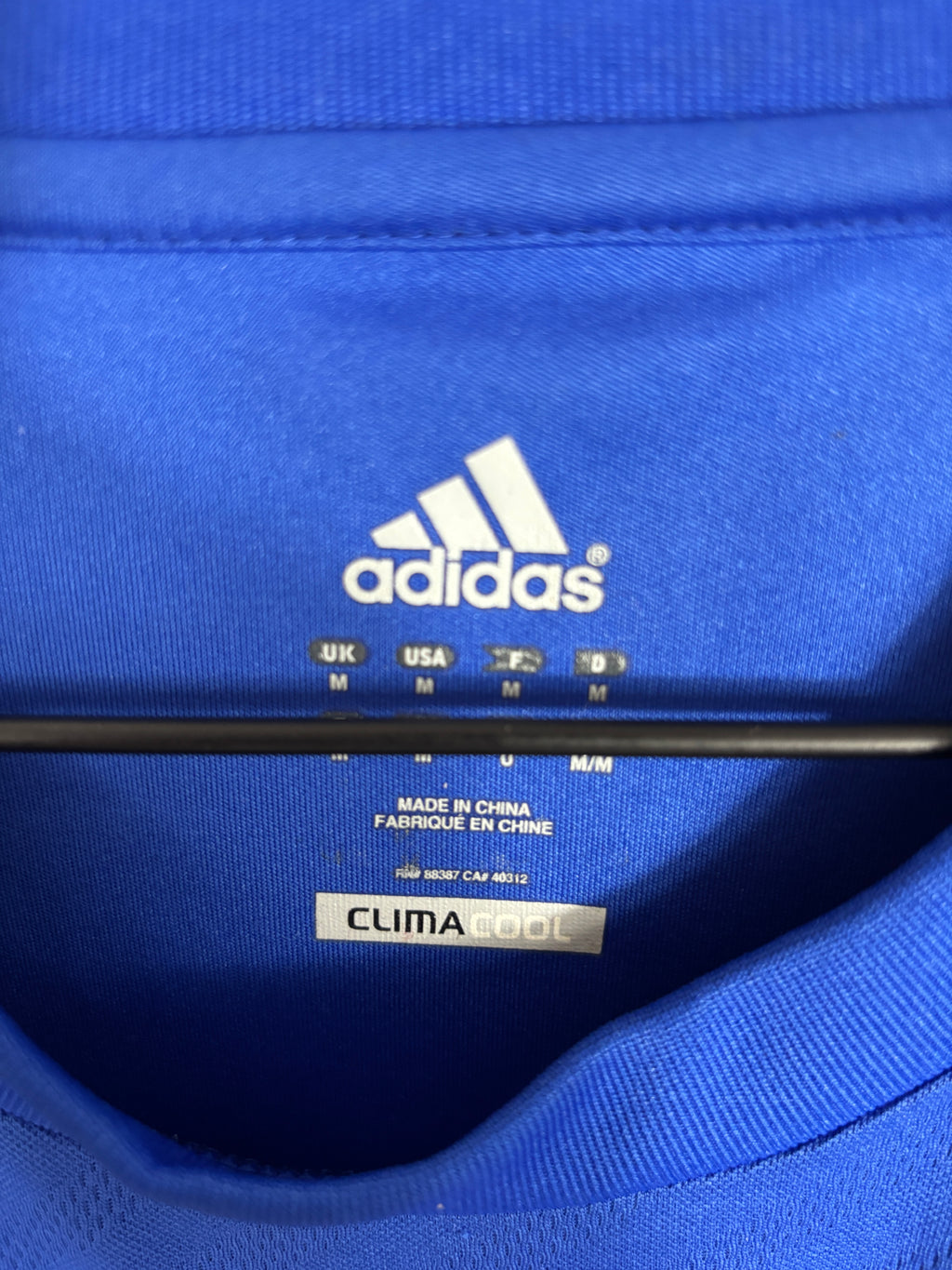 CHELSEA 2012/13 HAZARD #17 HOME SHIRT (M) ADIDAS