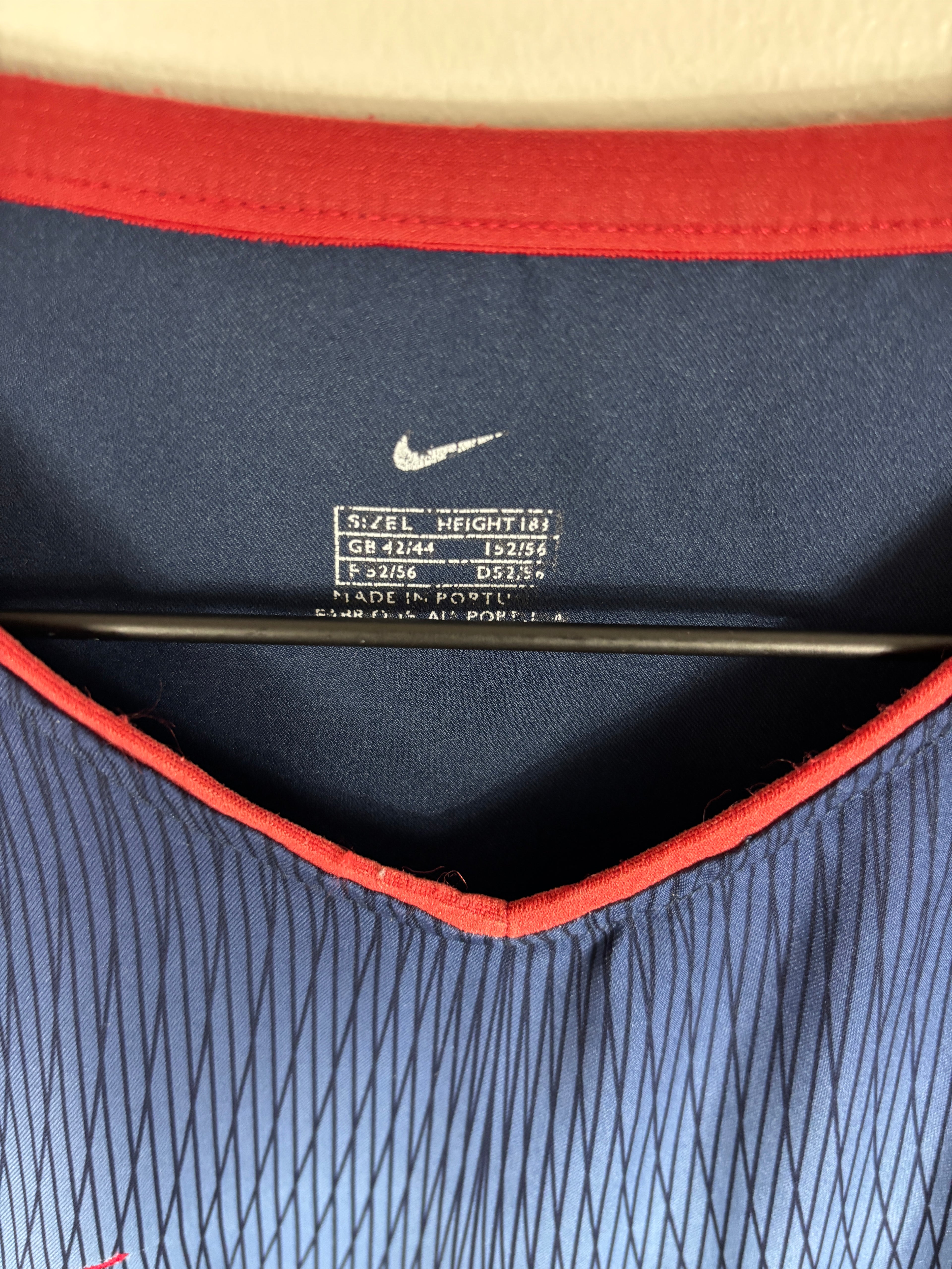 ARSENAL 2002/03 BERGKAMP #10 AWAY SHIRT (L) NIKE