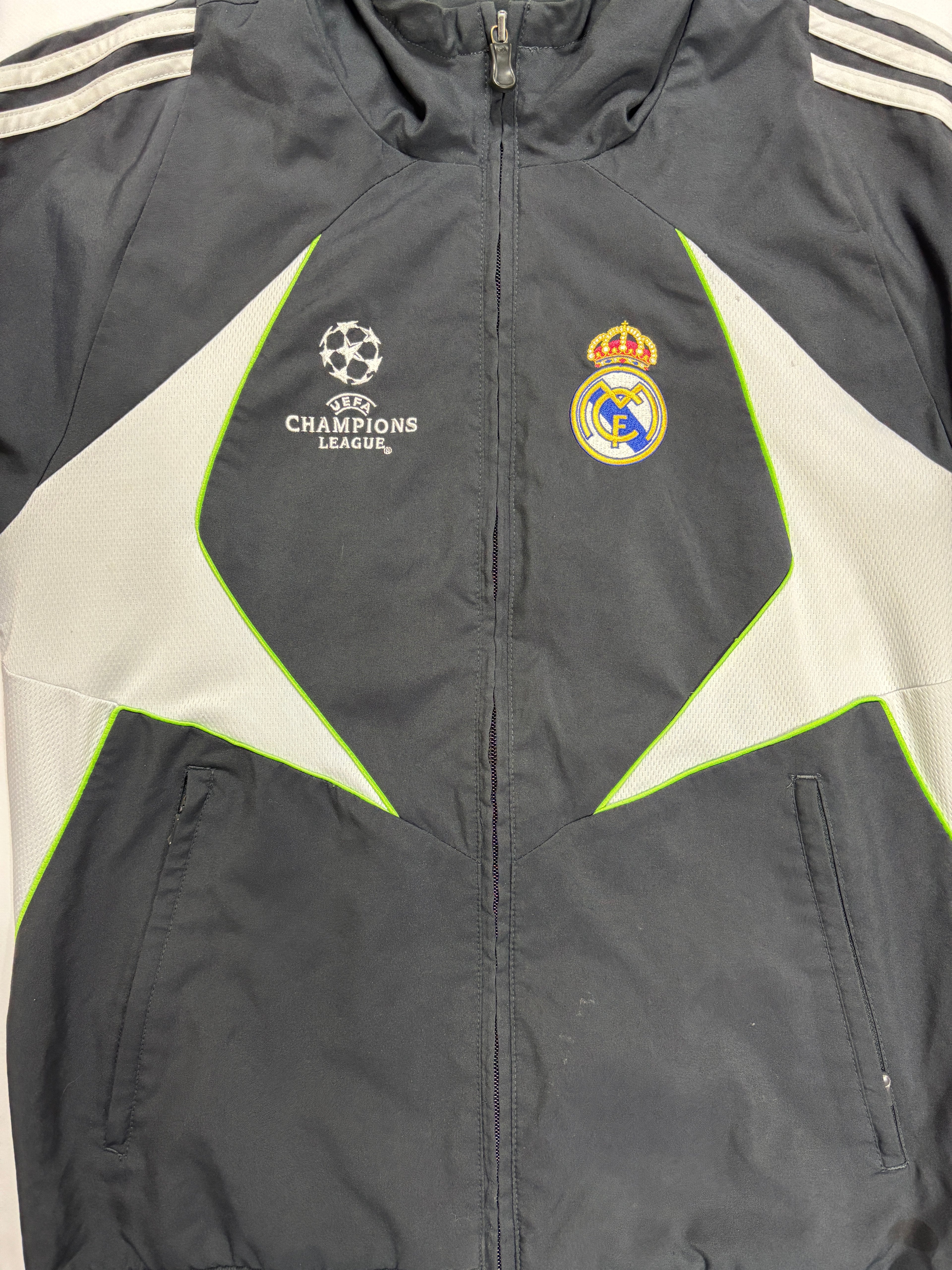 REAL MADRID 2007/08 UCL TRACKJACKET (M) ADIDAS