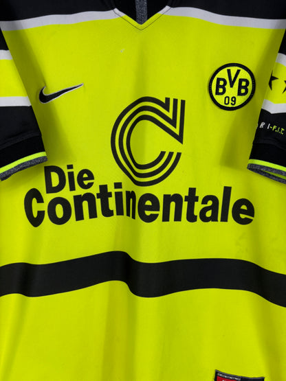 BORUSSIA DORTMUND 1997/1998 HOME SHIRT (L) NIKE