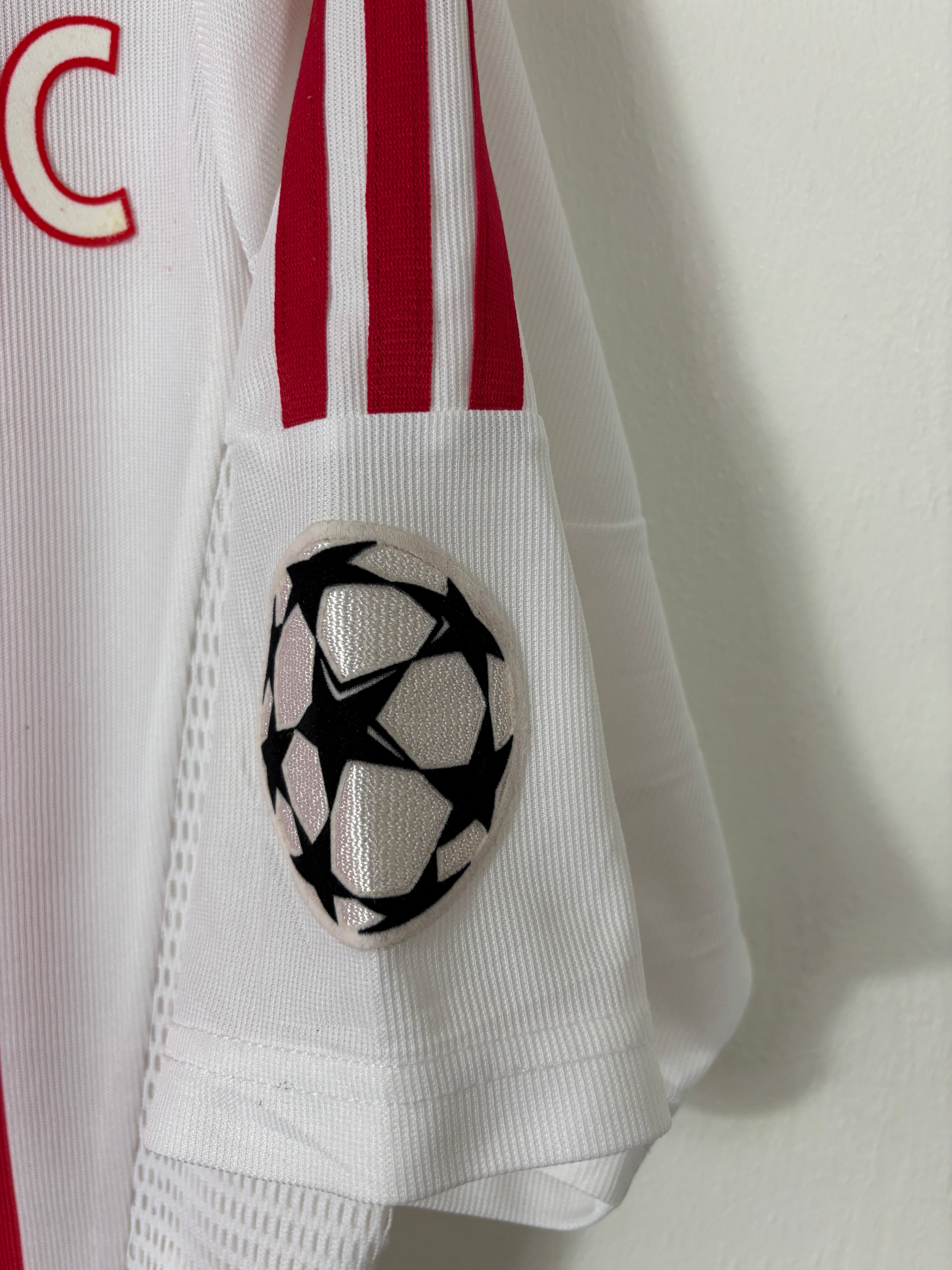 AJAX 2002/04 IBRAHIMOVIC #9 UCL HOME SHIRT (M) ADIDAS