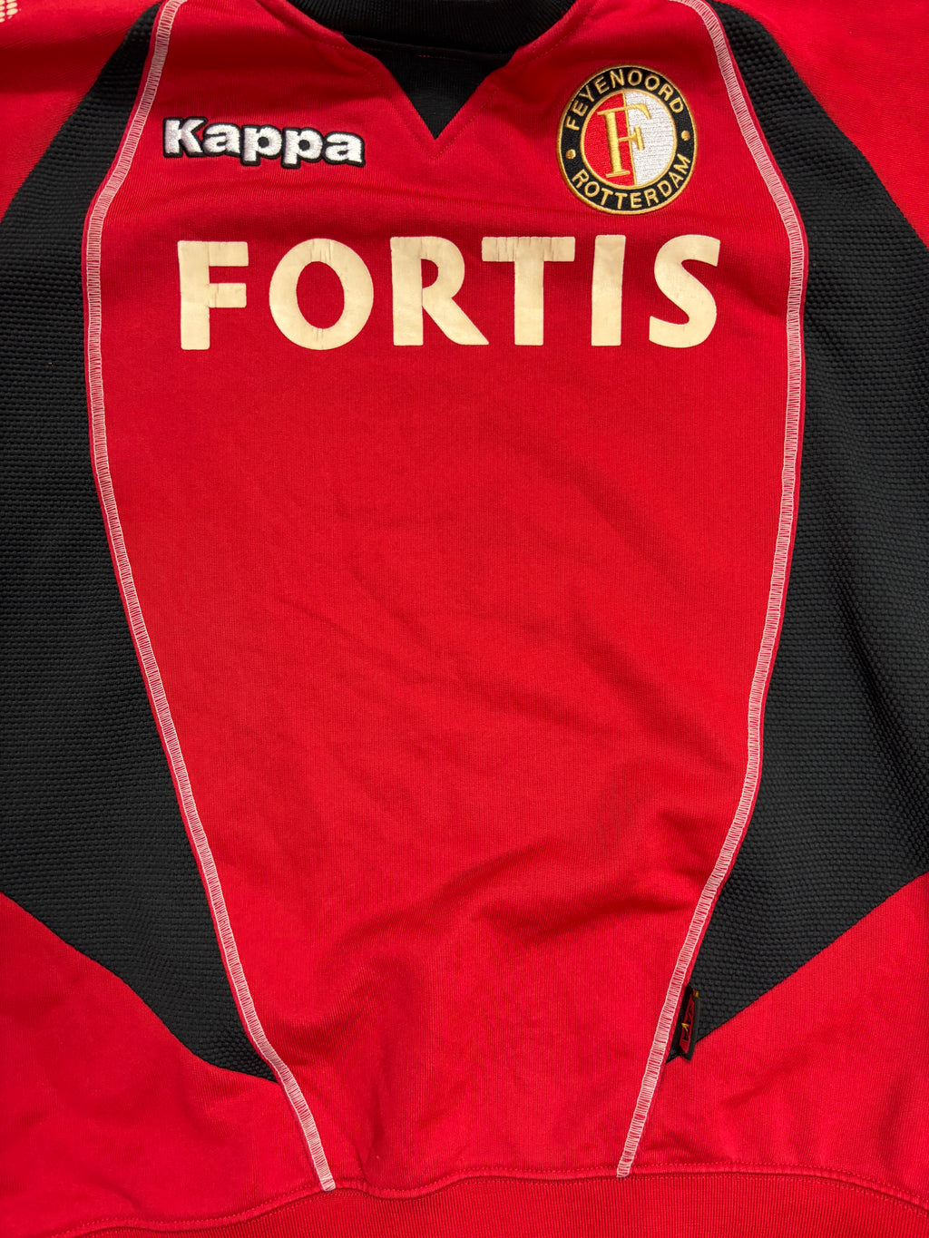 FEYENOORD 2004/05 TRAINING SWEATER (M) KAPPA