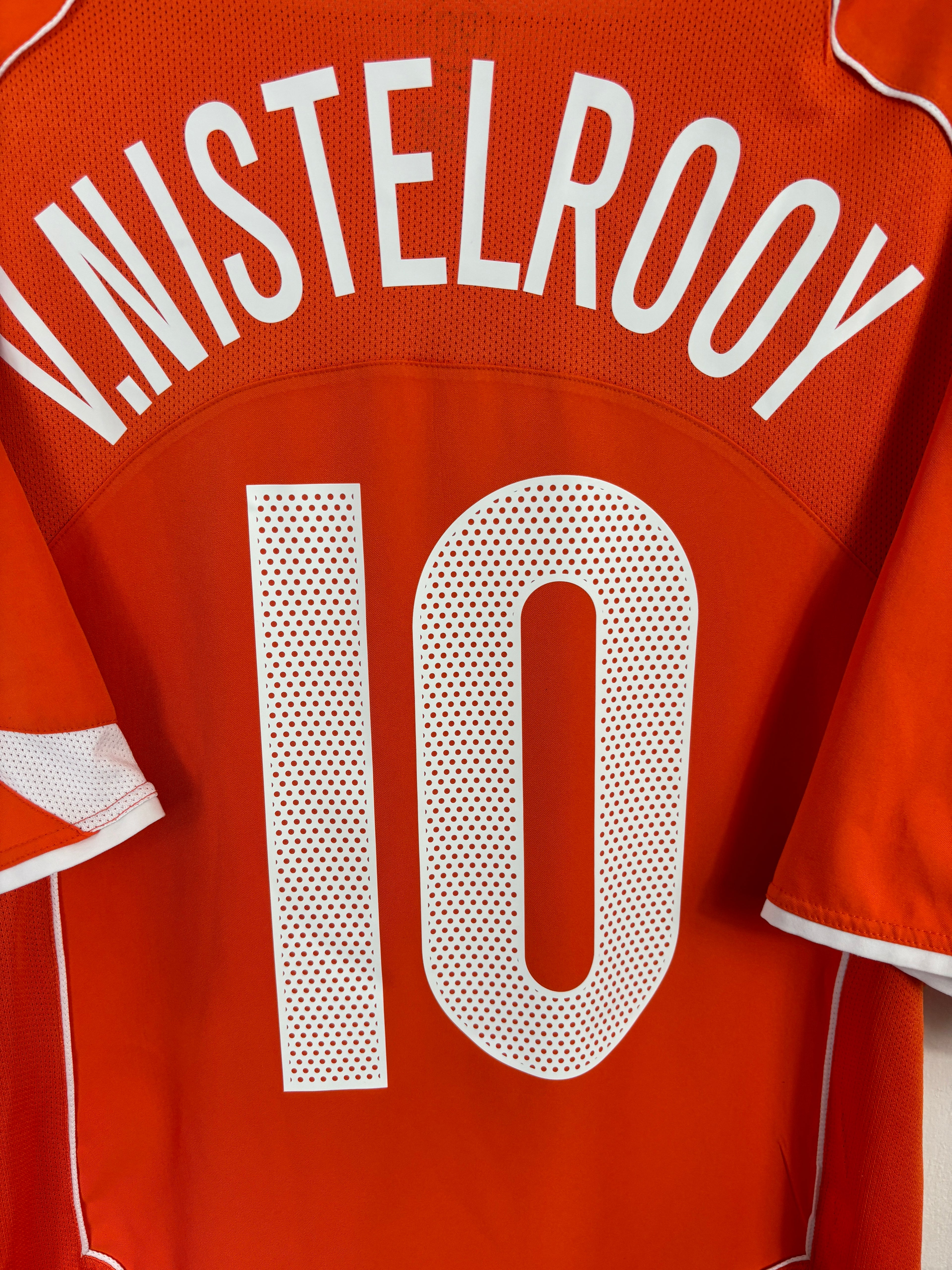 NETHERLANDS 2004 VAN NISTELROOY HOME SHIRT (XL) NIKE