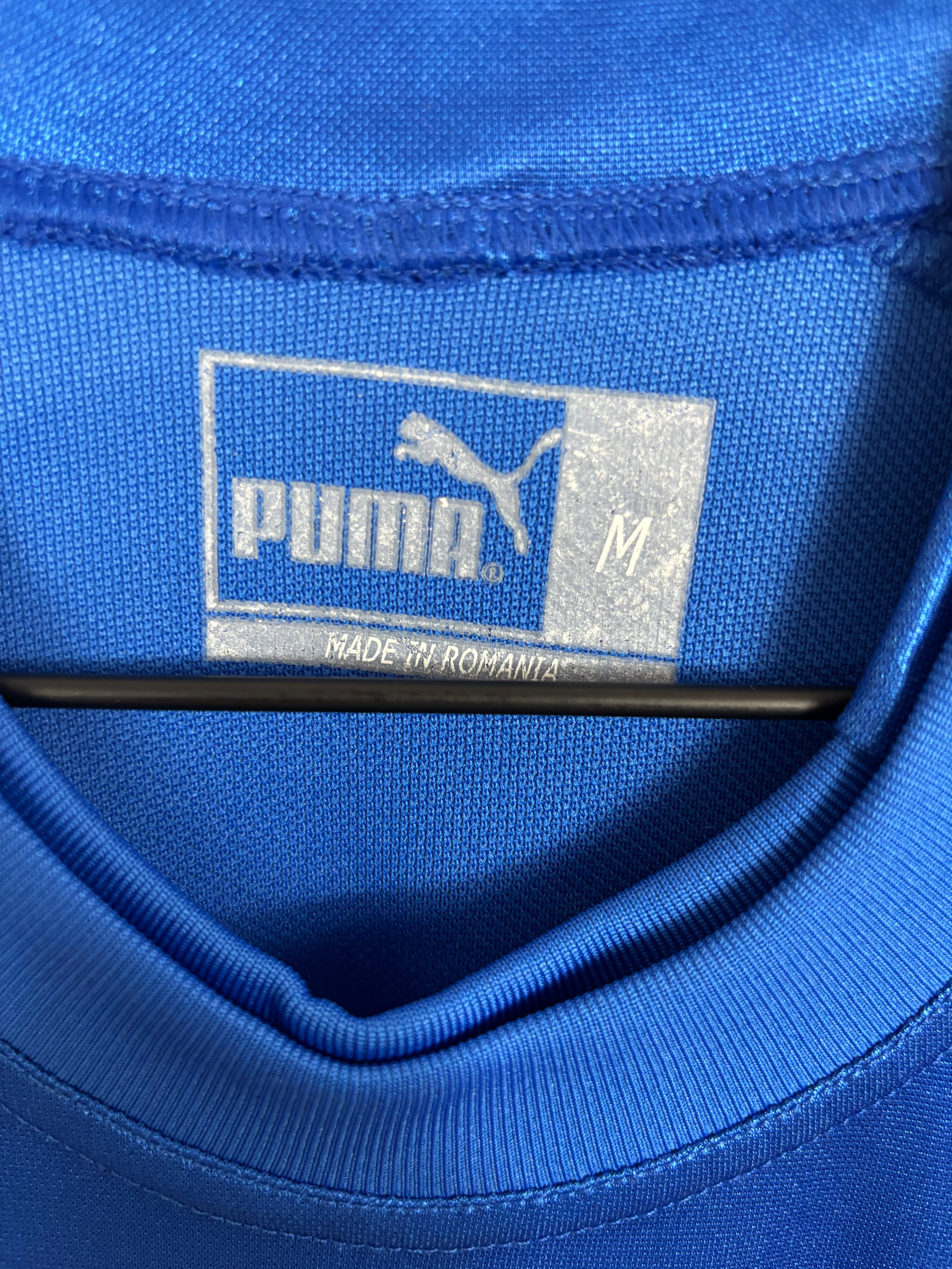 ITALY 2004 BAGGIO #10 HOME SHIRT (M) PUMA