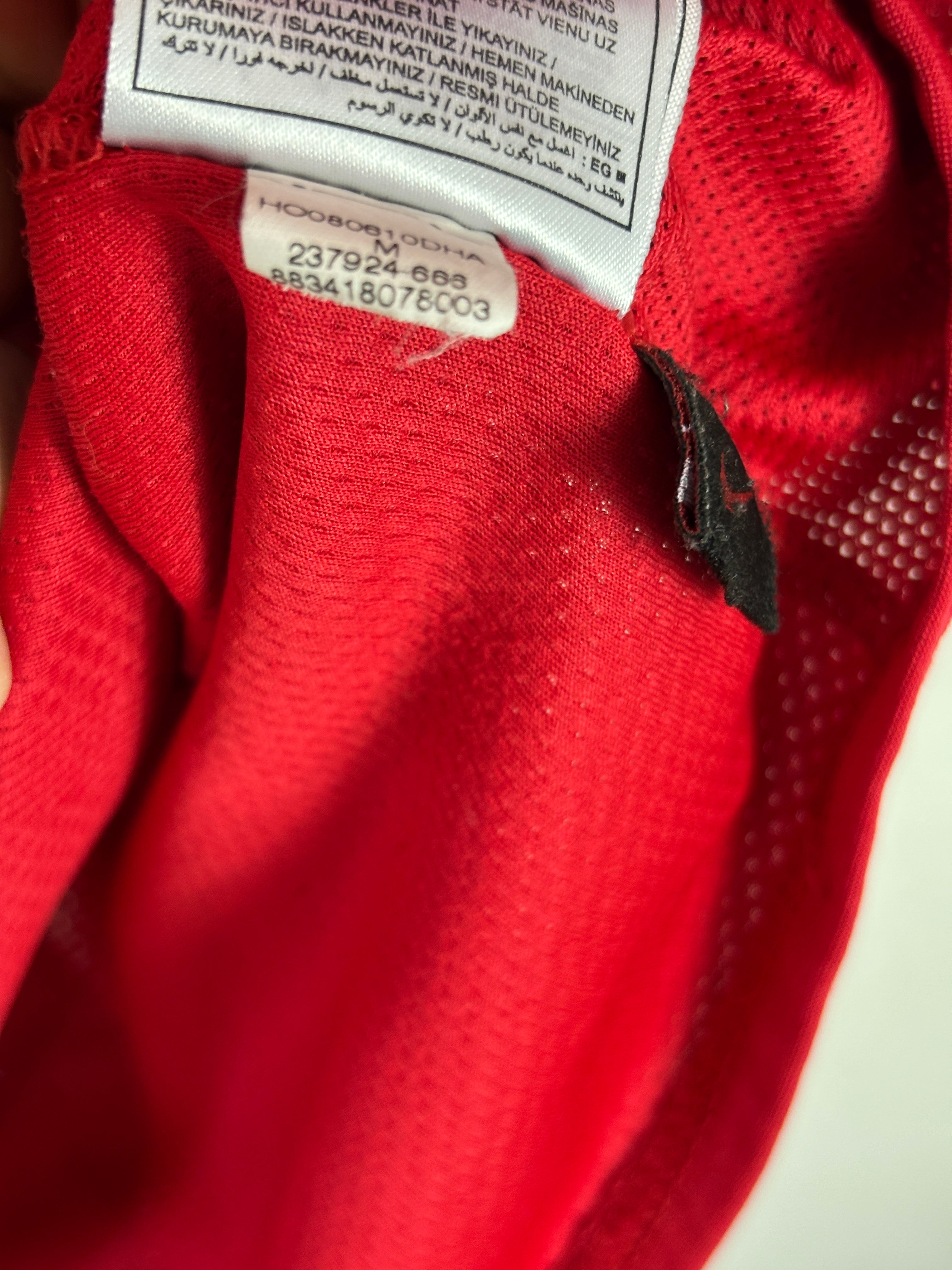 MANCHESTER UNITED 2007/08 SCHOLES HOME (M) NIKE