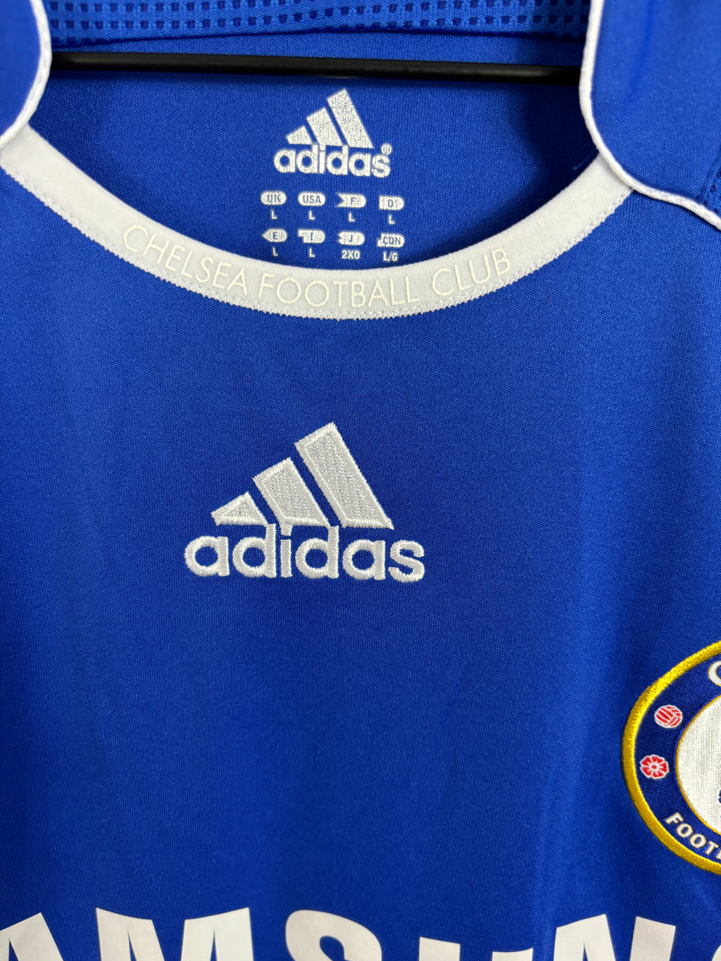 CHELSEA 2006/07 DROGBA #11 HOME SHIRT (L) ADIDAS