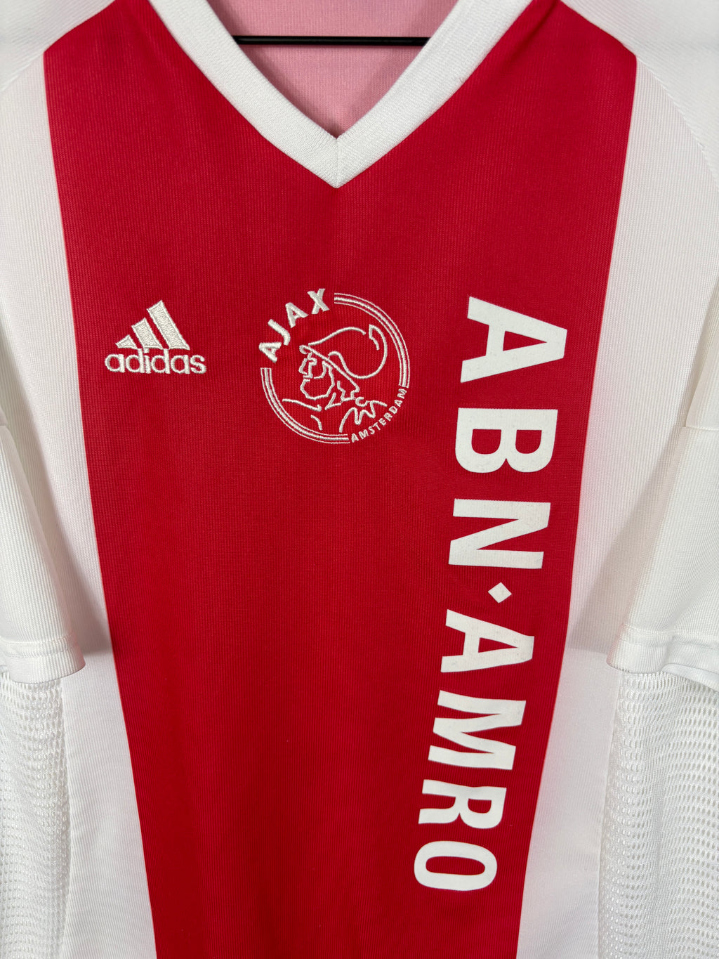 AJAX 2003/04 VAN DER VAART #10 HOME SHIRT (L) ADIDAS