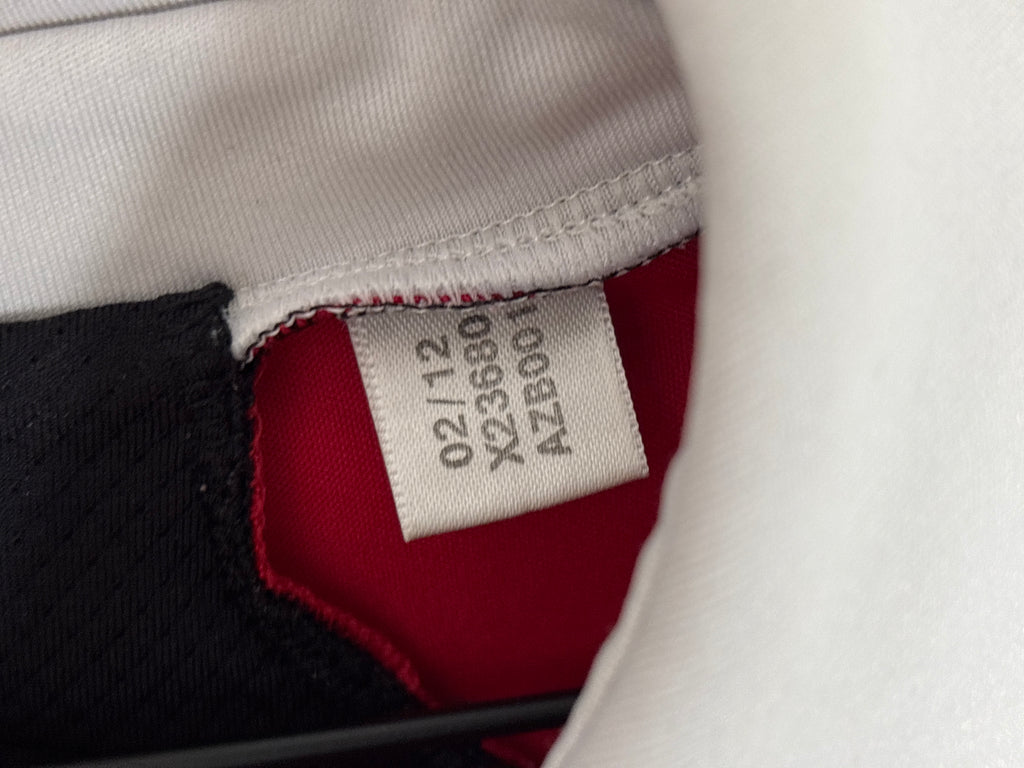 AC MILAN 2012/13 BALOTELLI #45 HOME SHIRT (XL) ADIDAS