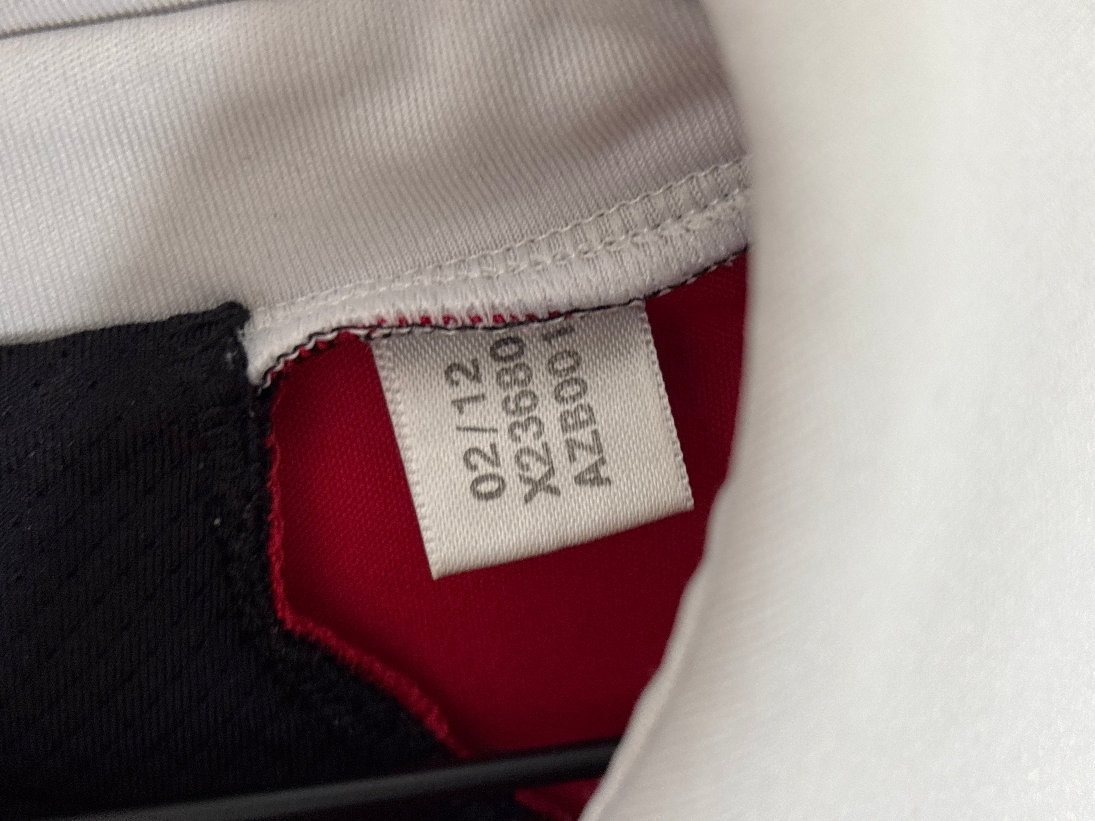 AC MILAN 2012/13 BALOTELLI #45 HOME SHIRT (XL) ADIDAS