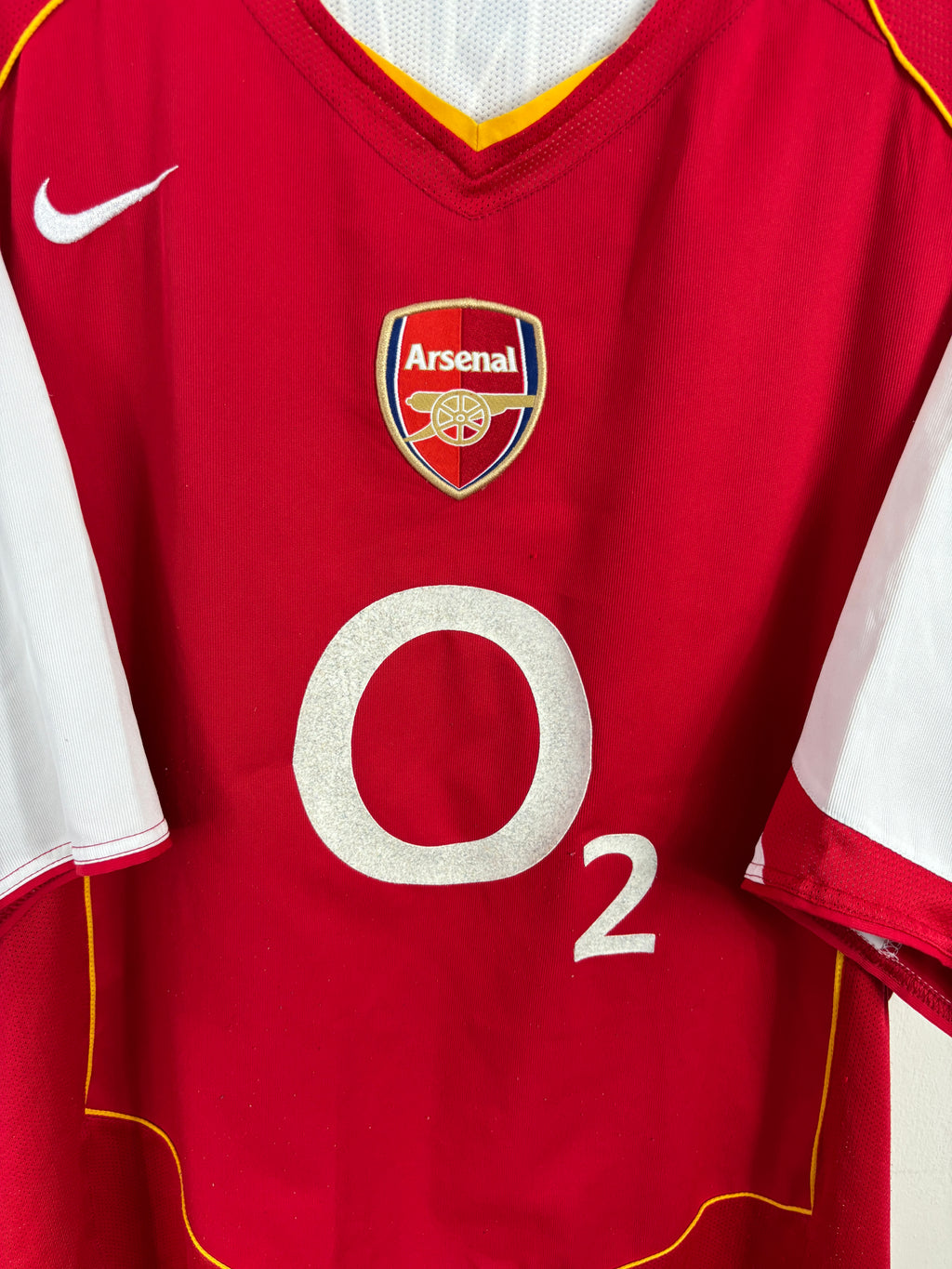 ARSENAL 2004/05 HENRY #14 HOME SHIRT (XL) NIKE