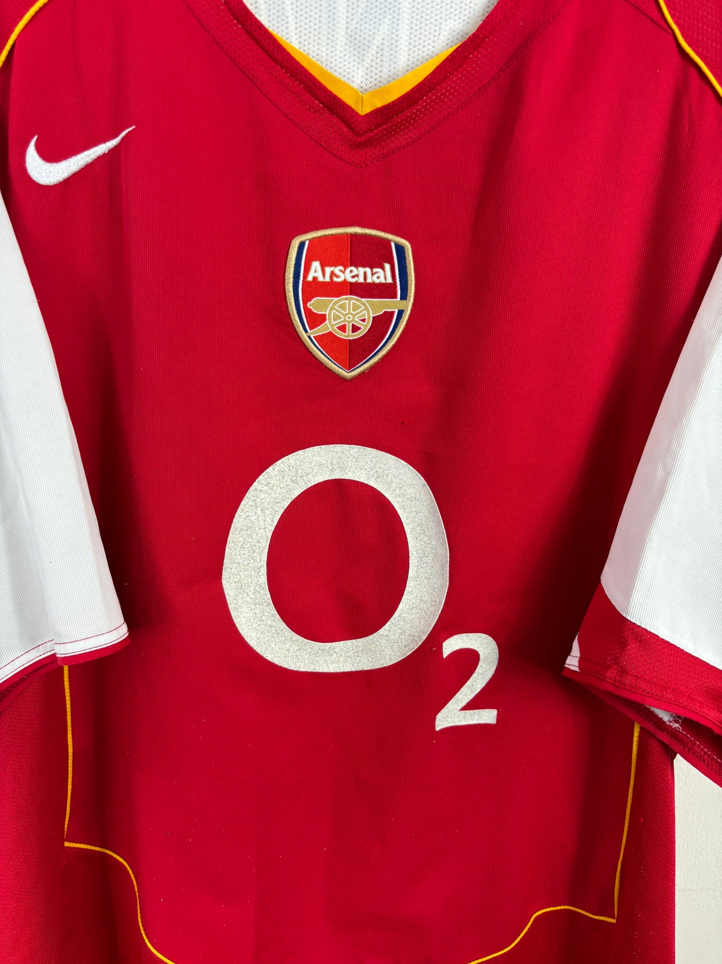 ARSENAL 2004/05 HENRY #14 HOME SHIRT (XL) NIKE