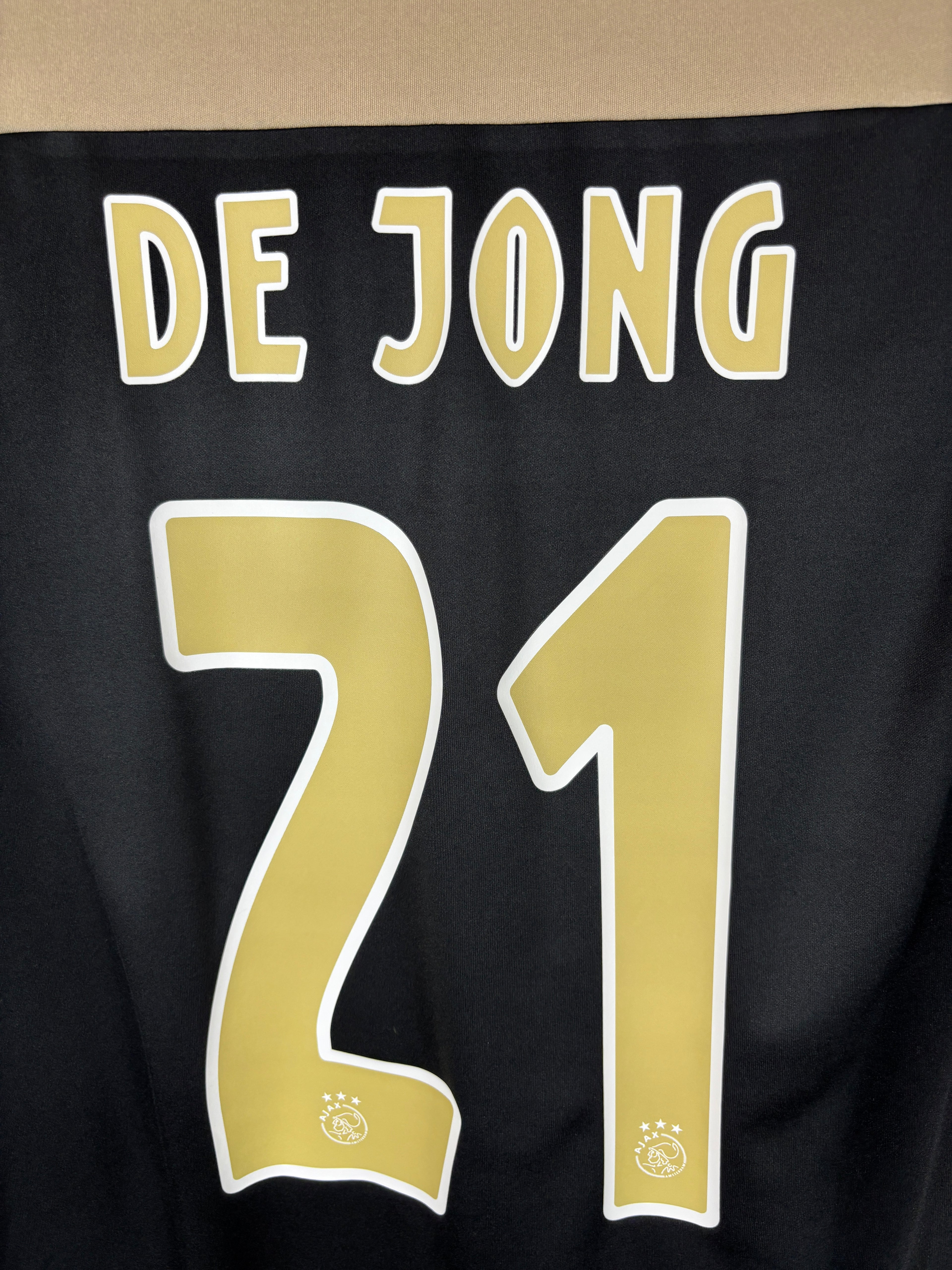 AJAX 2018/19 DE JONG #21 AWAY SHIRT + SHORTS (M) ADIDAS