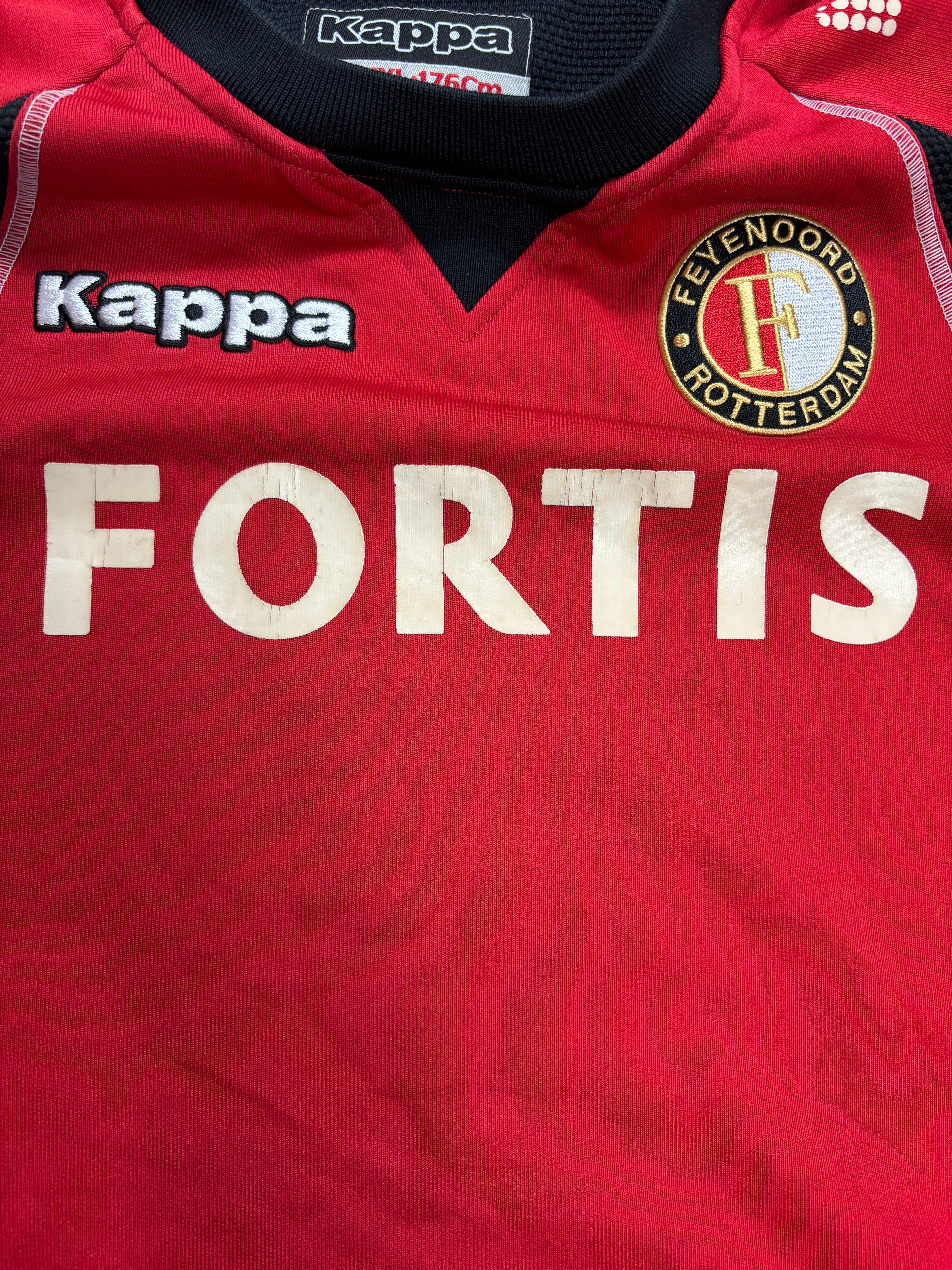 FEYENOORD 2004/05 TRAINING SWEATER (M) KAPPA