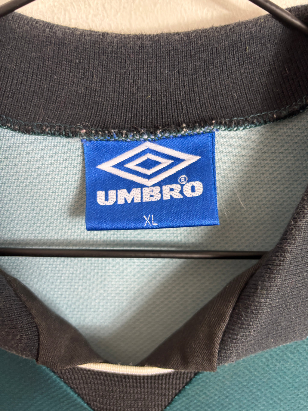 AJAX 1995/96 AWAY SHIRT (XL) UMBRO