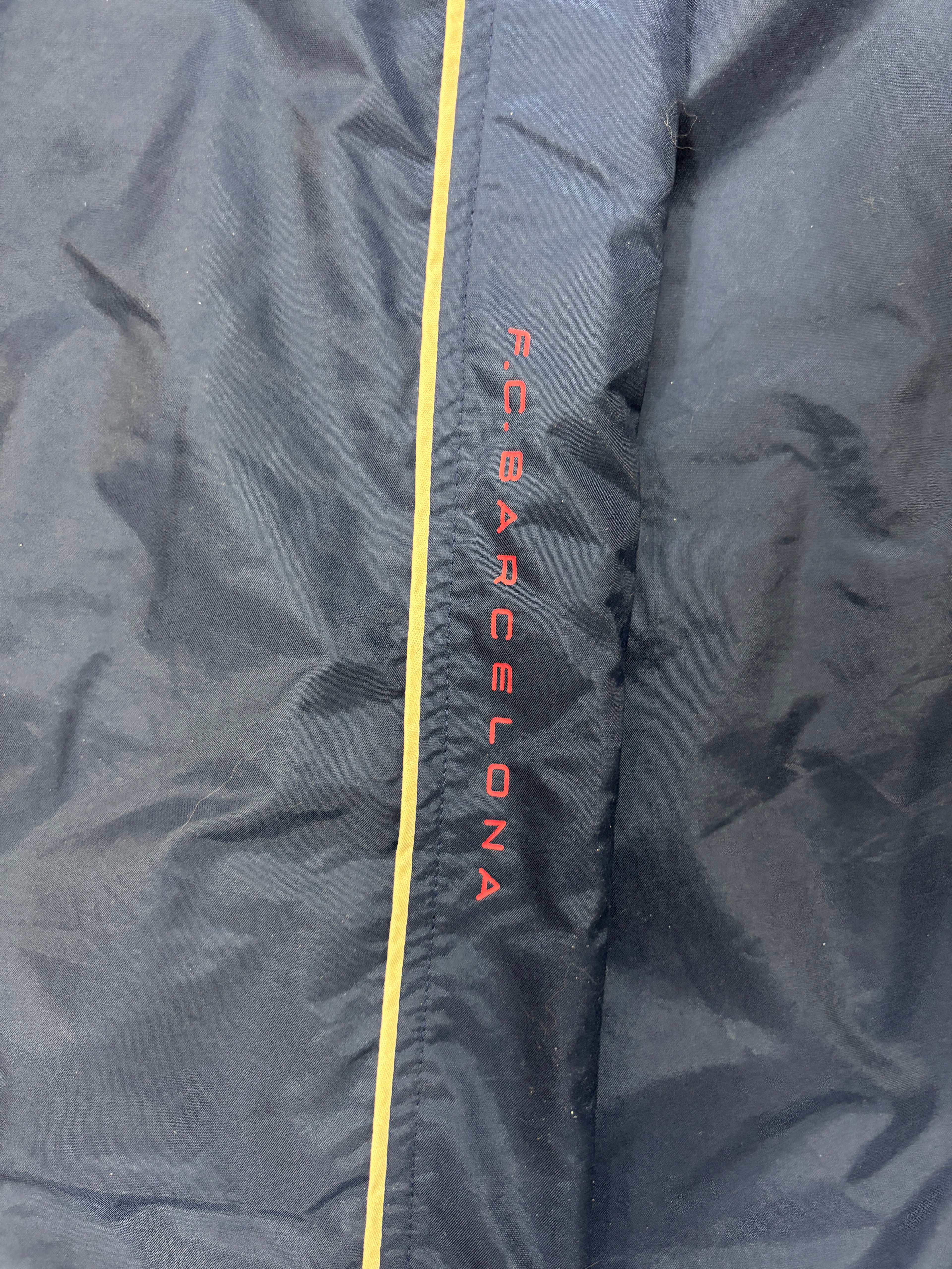 BARCELONA 2001/02 FLEECE JACKET (S) NIKE