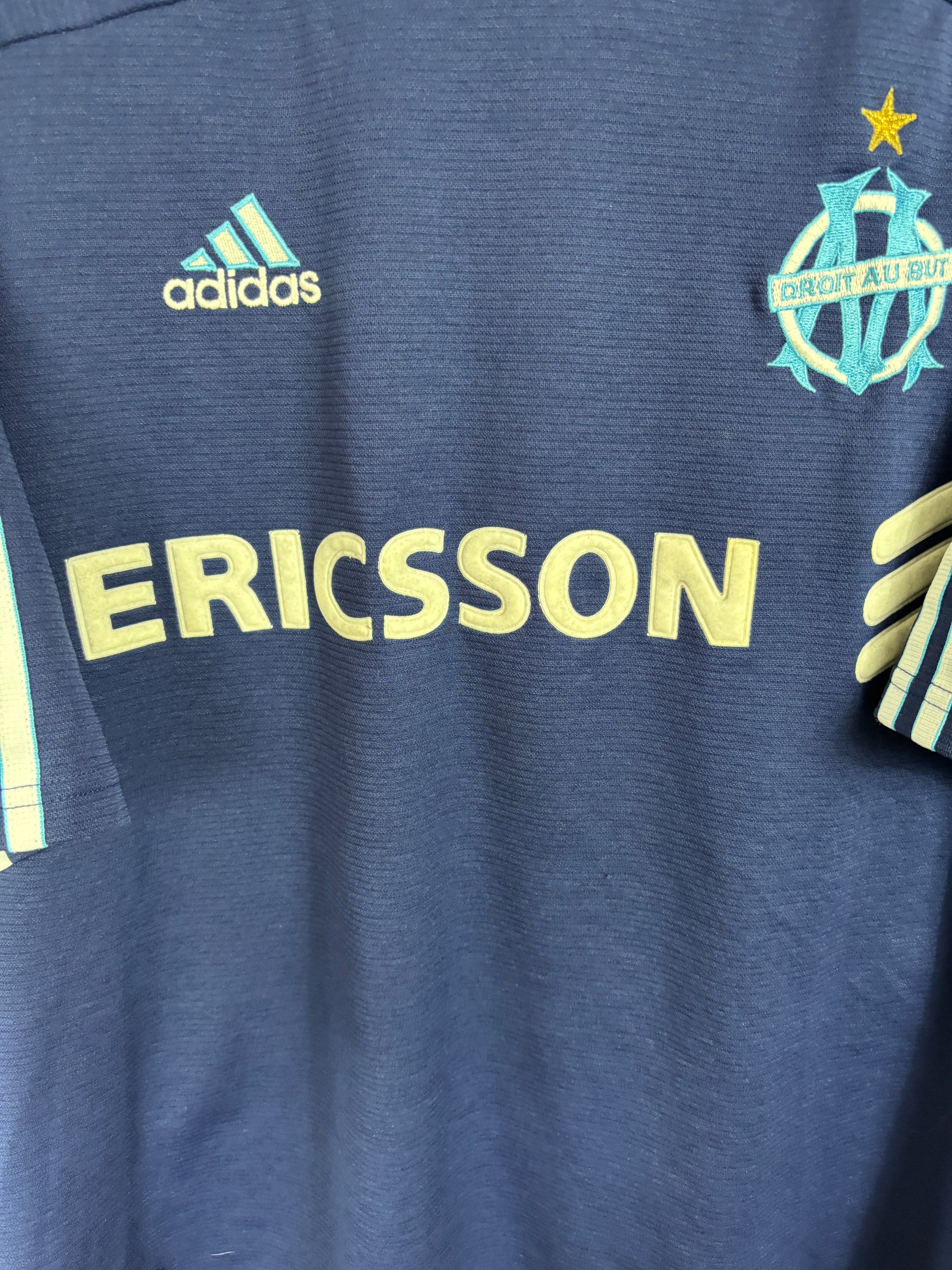 MARSEILLE 1999/00 AWAY SHIRT (M) ADIDAS
