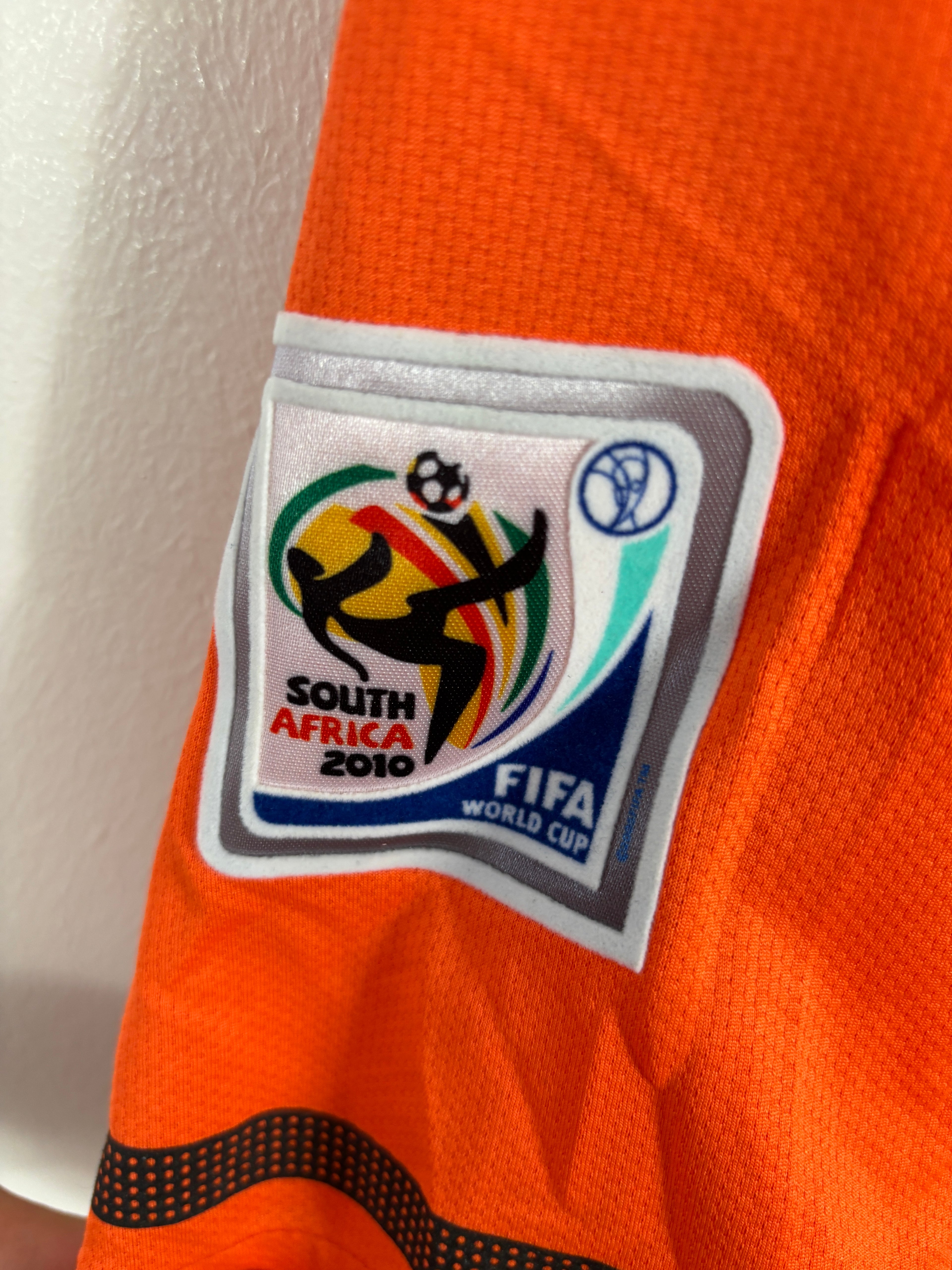 NETHERLANDS 2010 ROBBEN #11 WORLD CUP HOME (M) NIKE