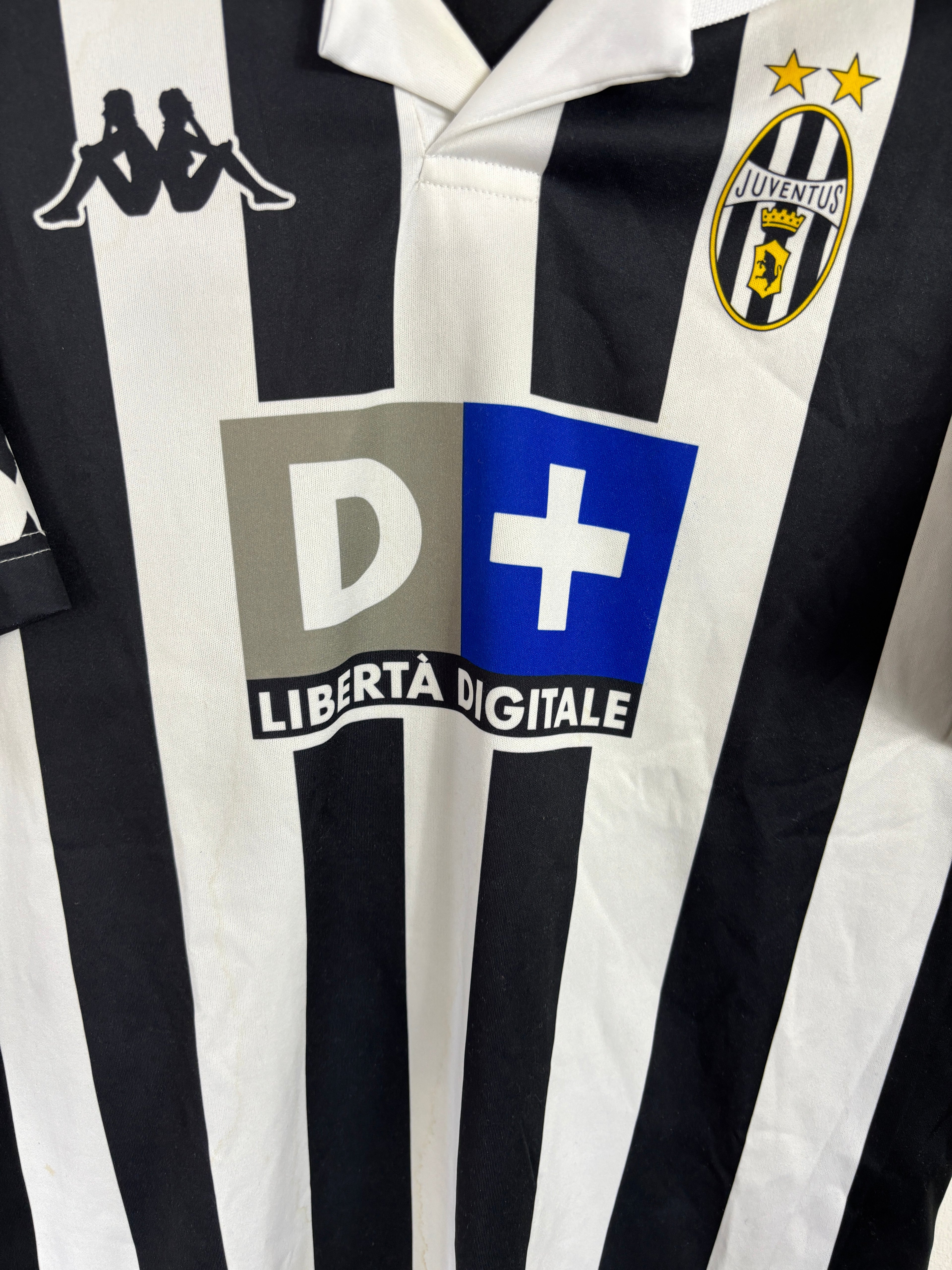 JUVENTUS 1999/00 INZAGHI #9 HOME SHIRT (S) KAPPA