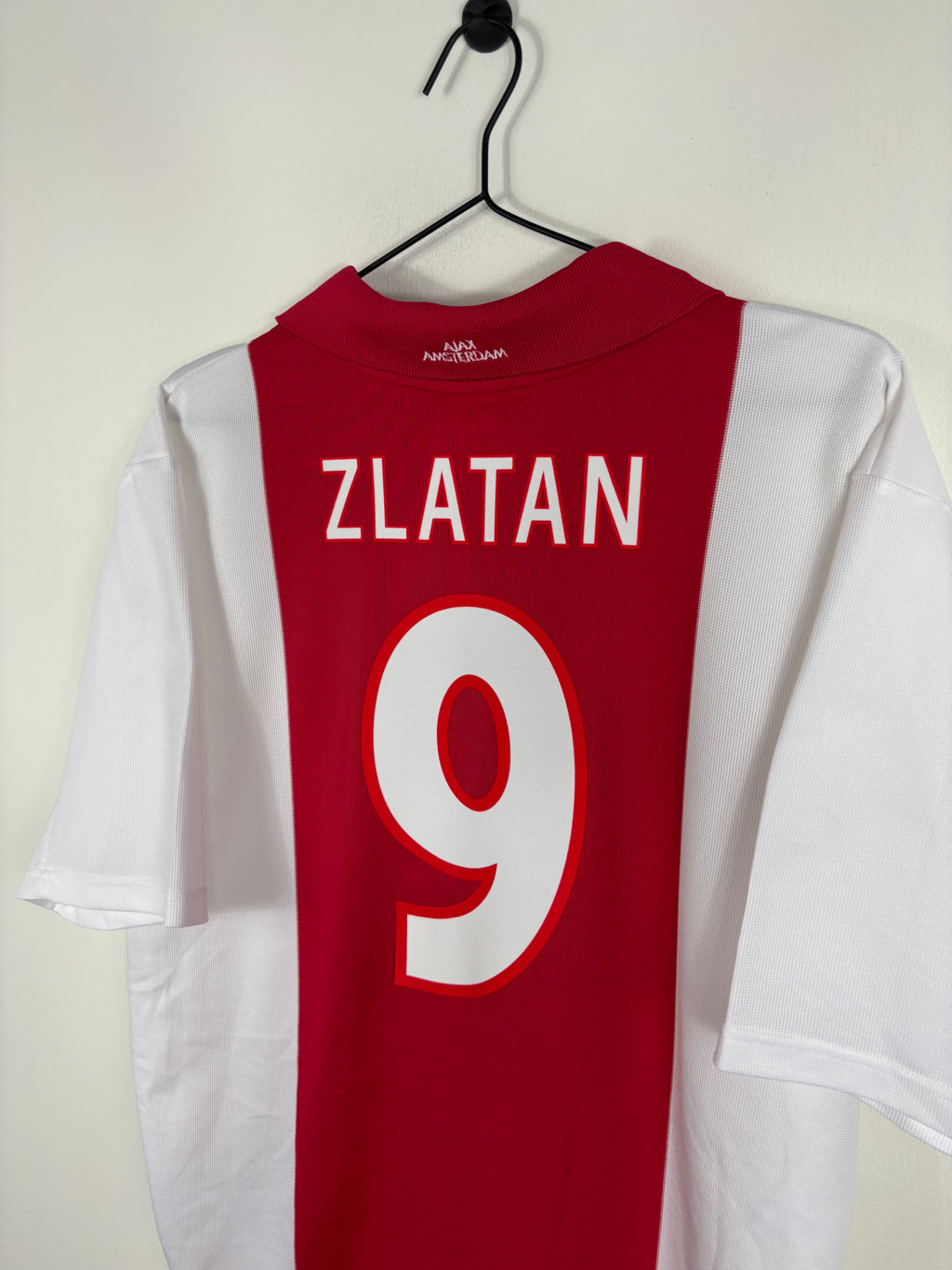 AJAX 2001/02 ZLATAN #9 HOME SHIRT (L) ADIDAS