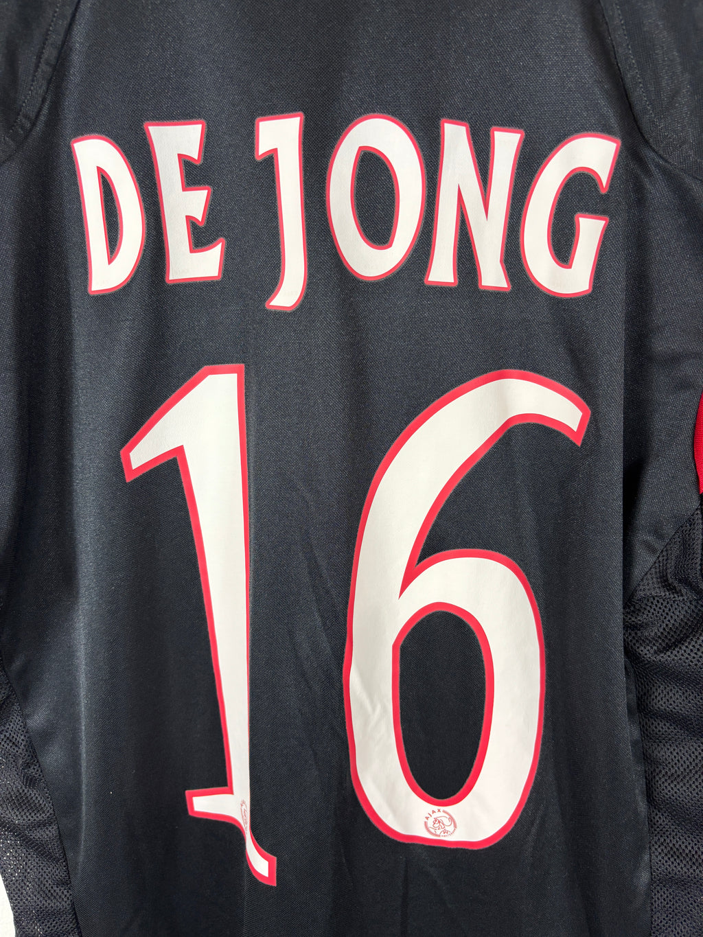 AJAX 2004/05 DE JONG #16 THIRD SHIRT (M) ADIDAS