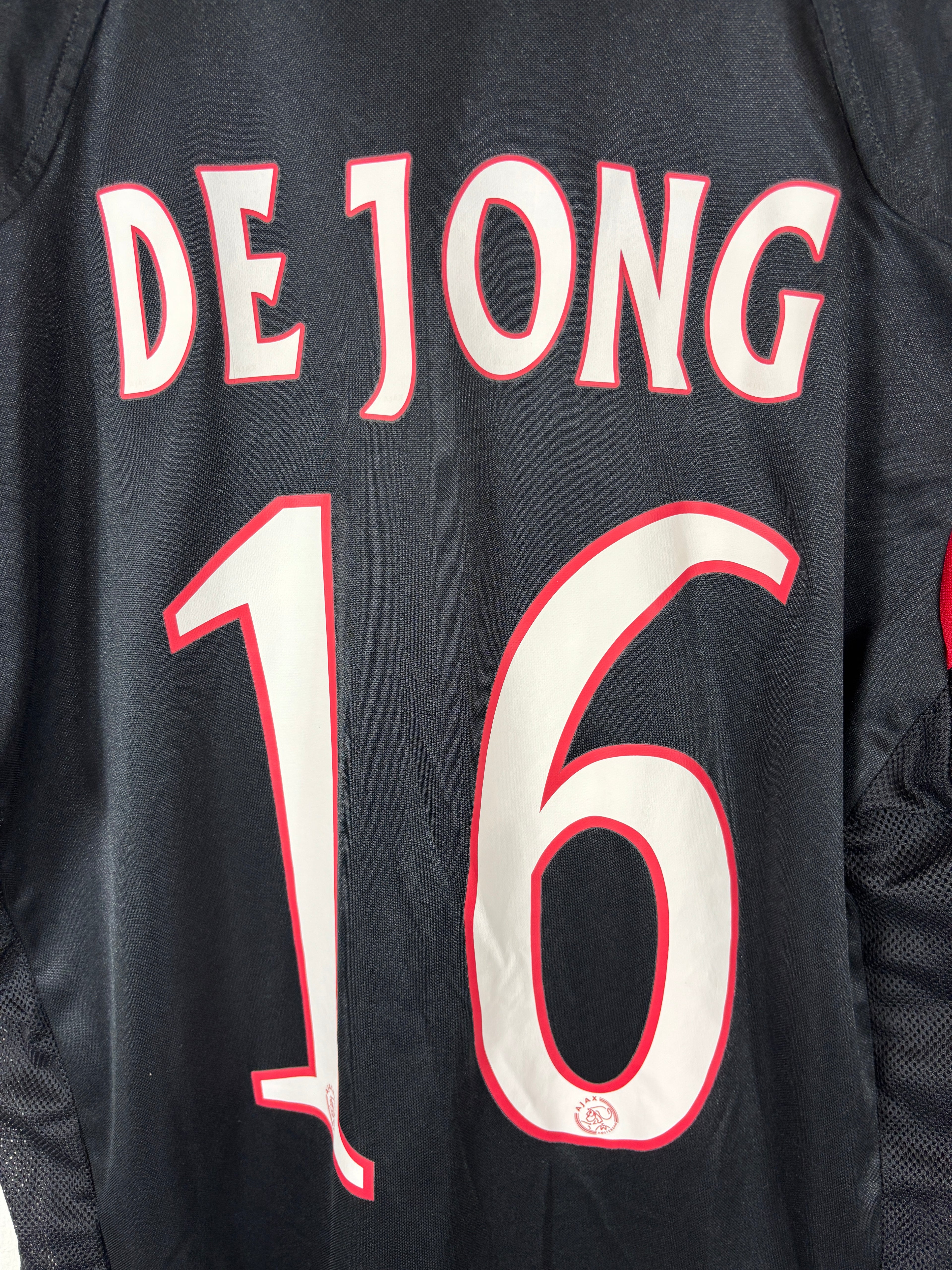 AJAX 2004/05 DE JONG #16 THIRD SHIRT (M) ADIDAS