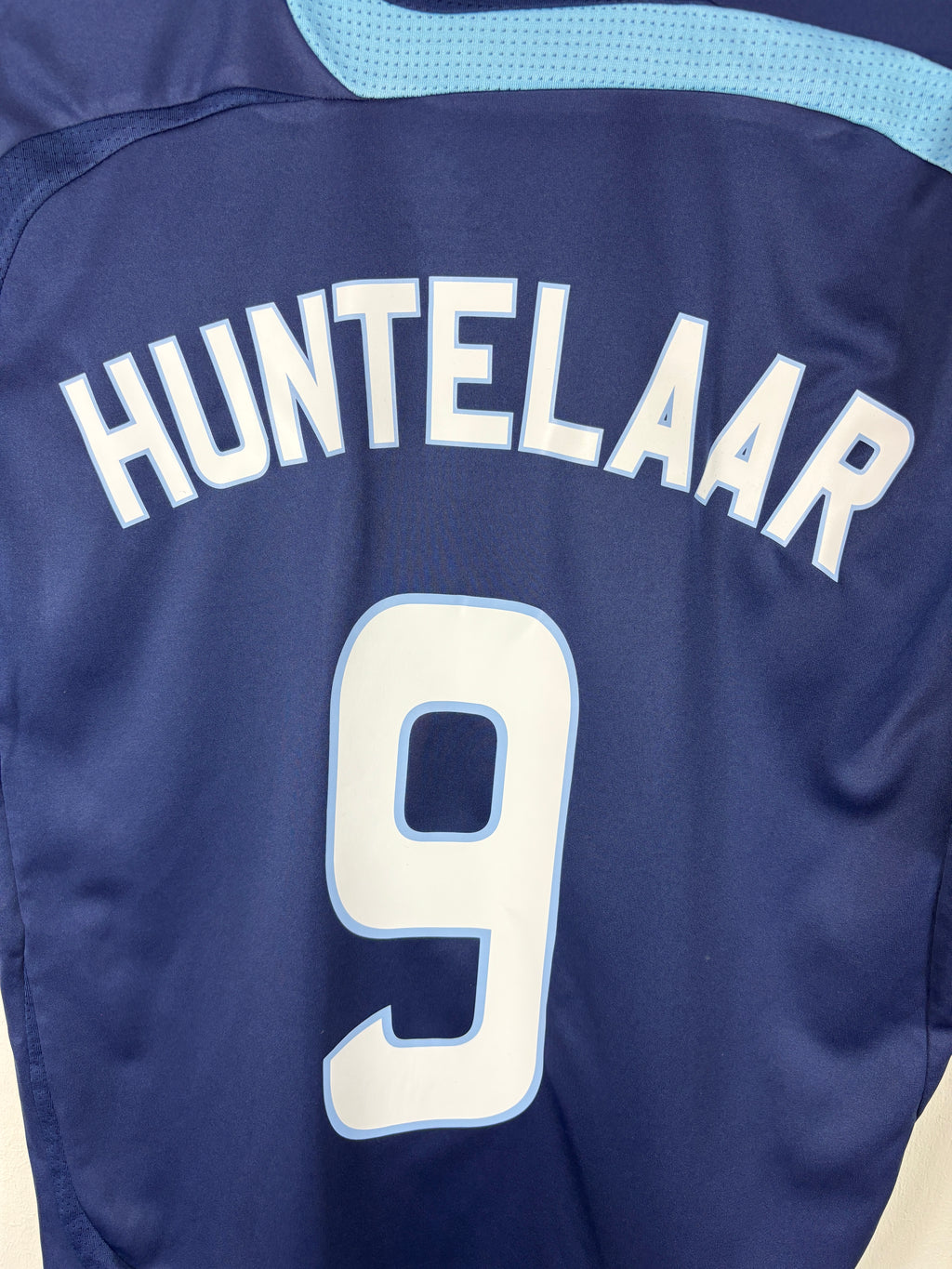 AJAX 2007/08 HUNTELAAR #9 AWAY SHIRT (M) ADIDAS