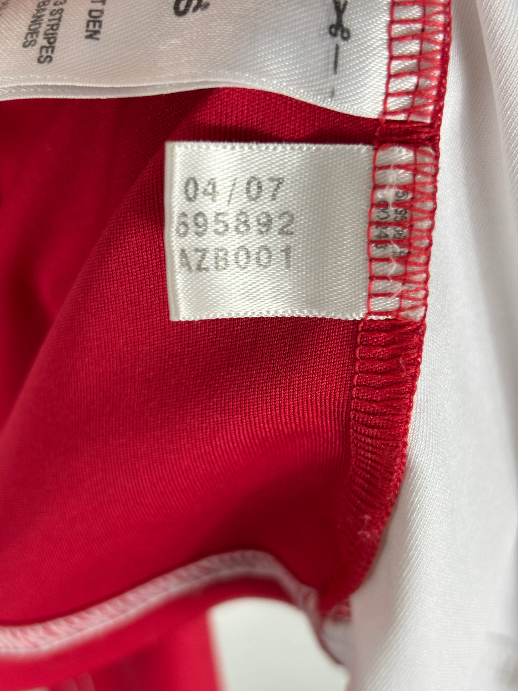 AJAX 2007/08 SUAREZ #16 HOME SHIRT (XL) ADIDAS