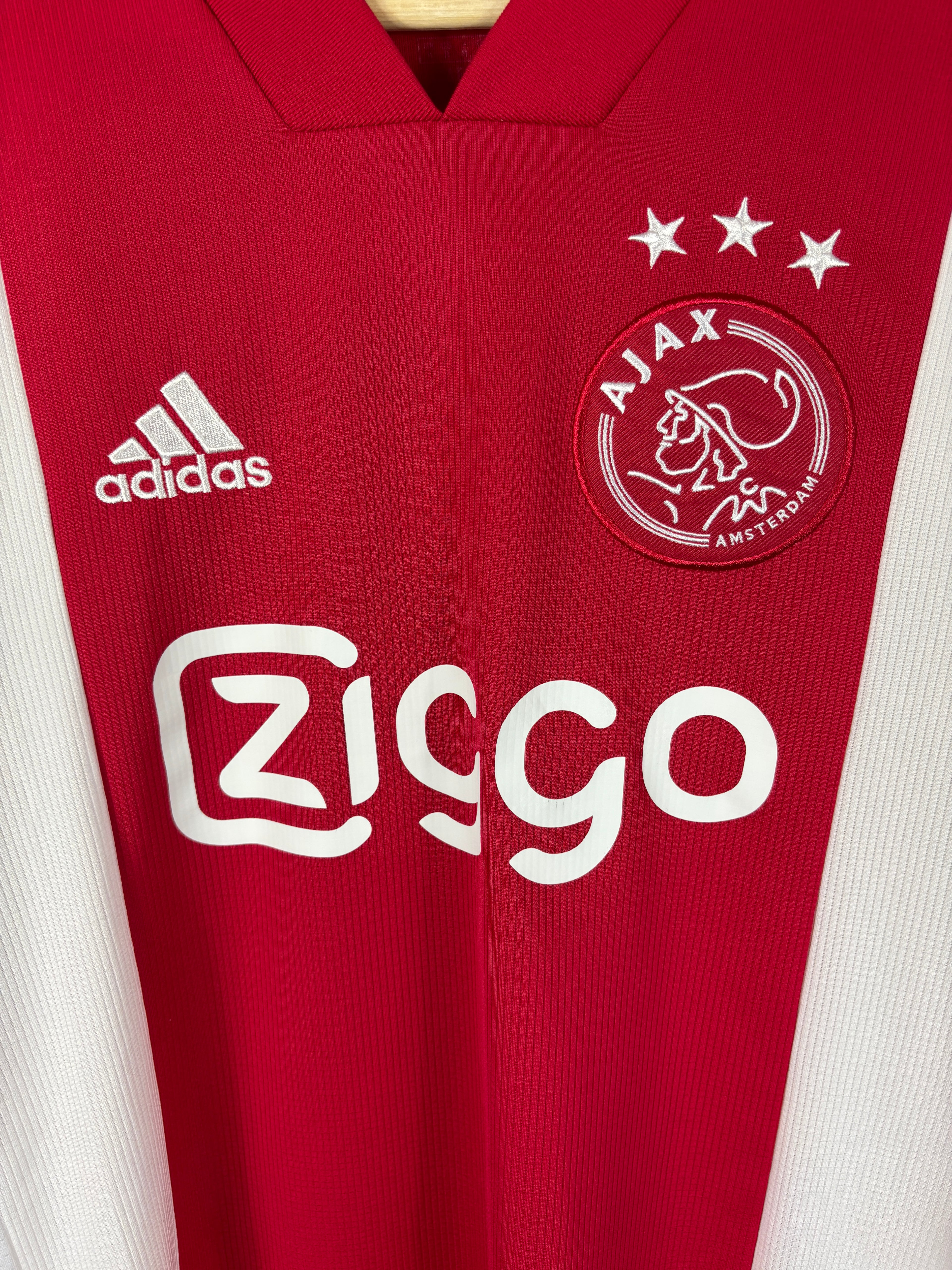 AJAX 2019/20 PROMES #11 HOME SHIRT (M) ADIDAS