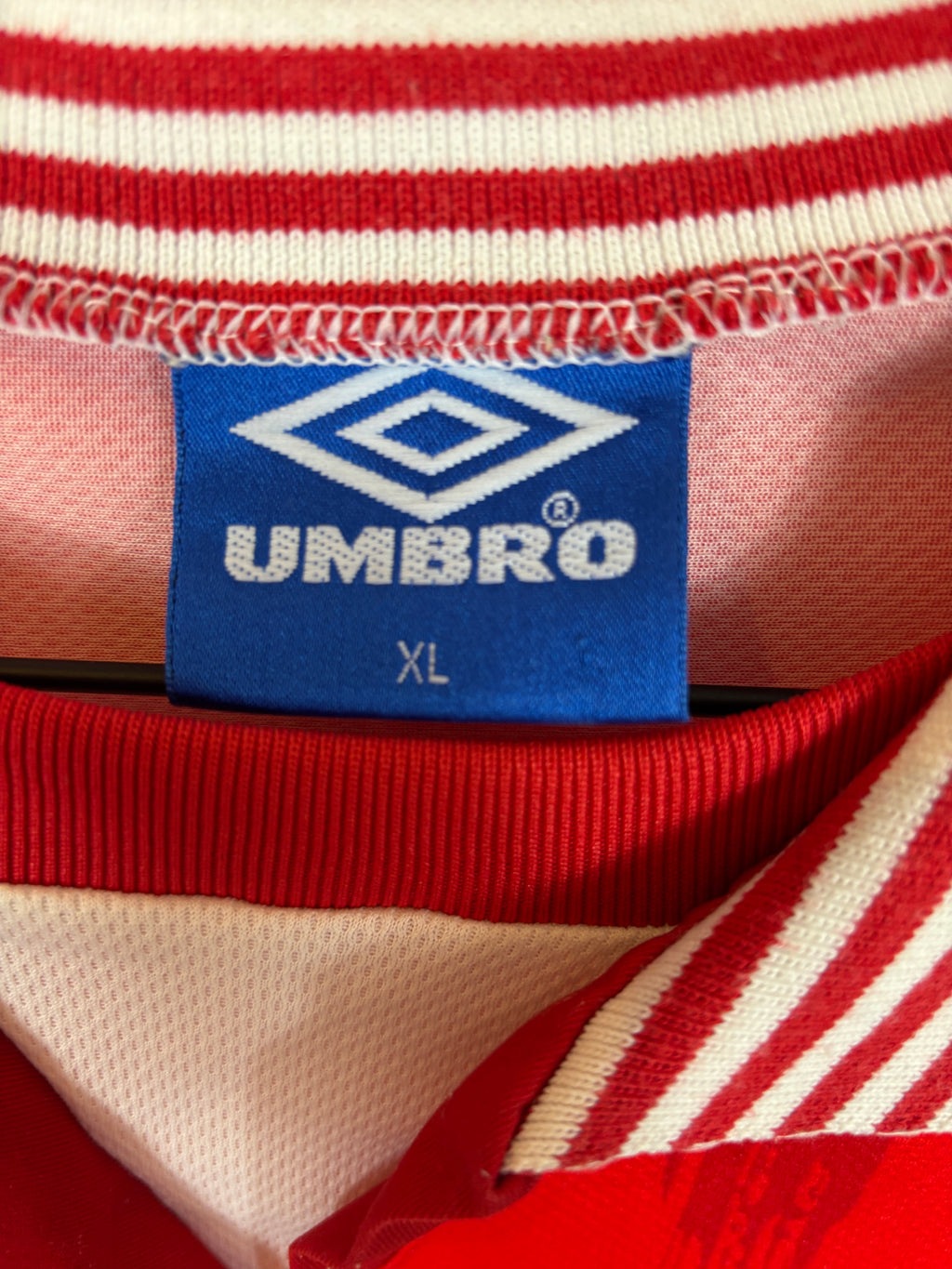 AJAX 1996/97 HOME SHIRT (XL) UMBRO