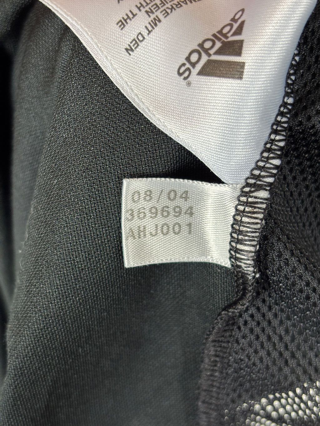 AJAX 2004/05 IBRAHIMOVIC #9 UCL THIRD SHIRT (XL) ADIDAS