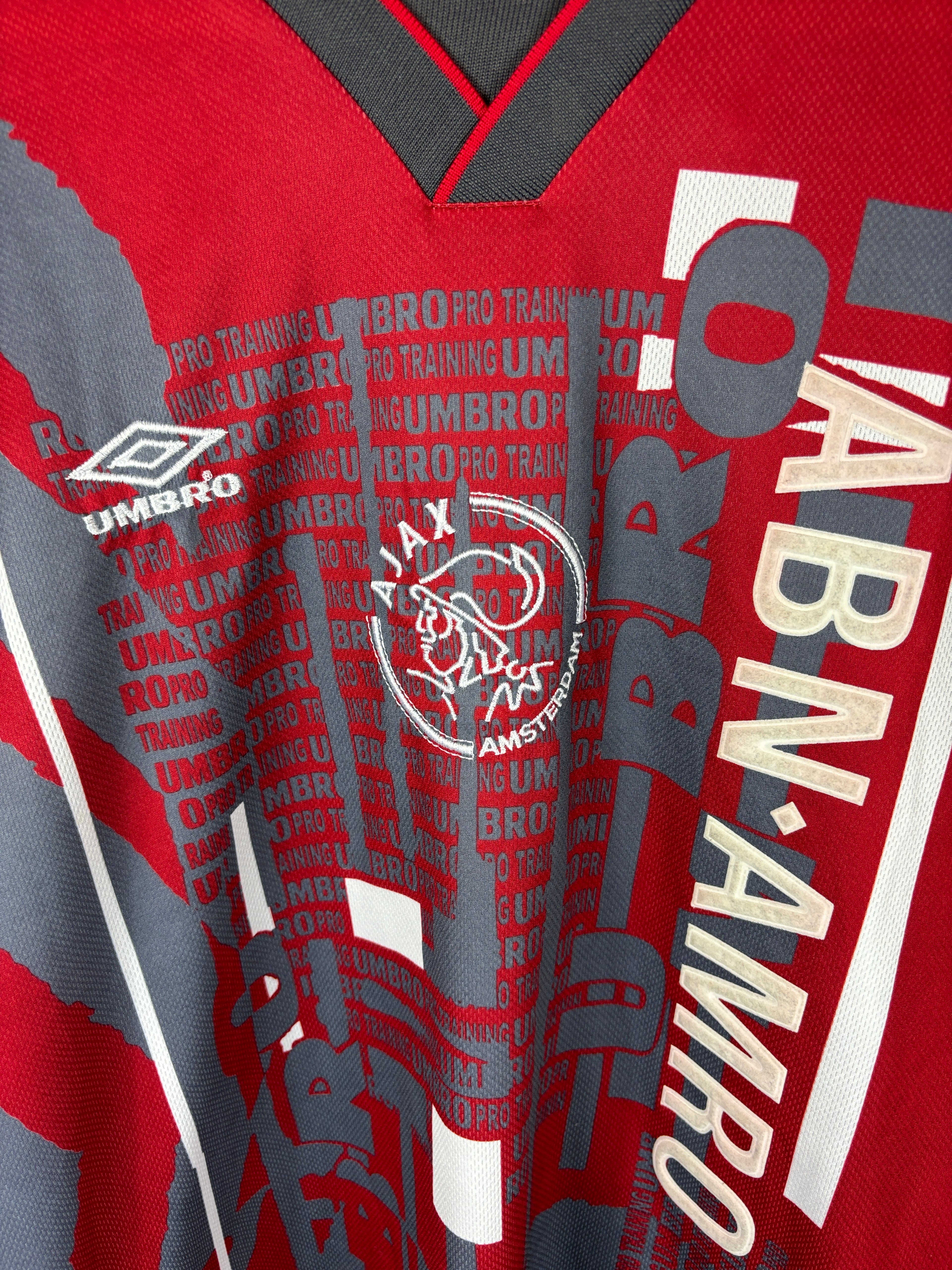 AJAX 1996/97 PLAYER ISSUE TRAINING SHIRT (XL) UMRBO