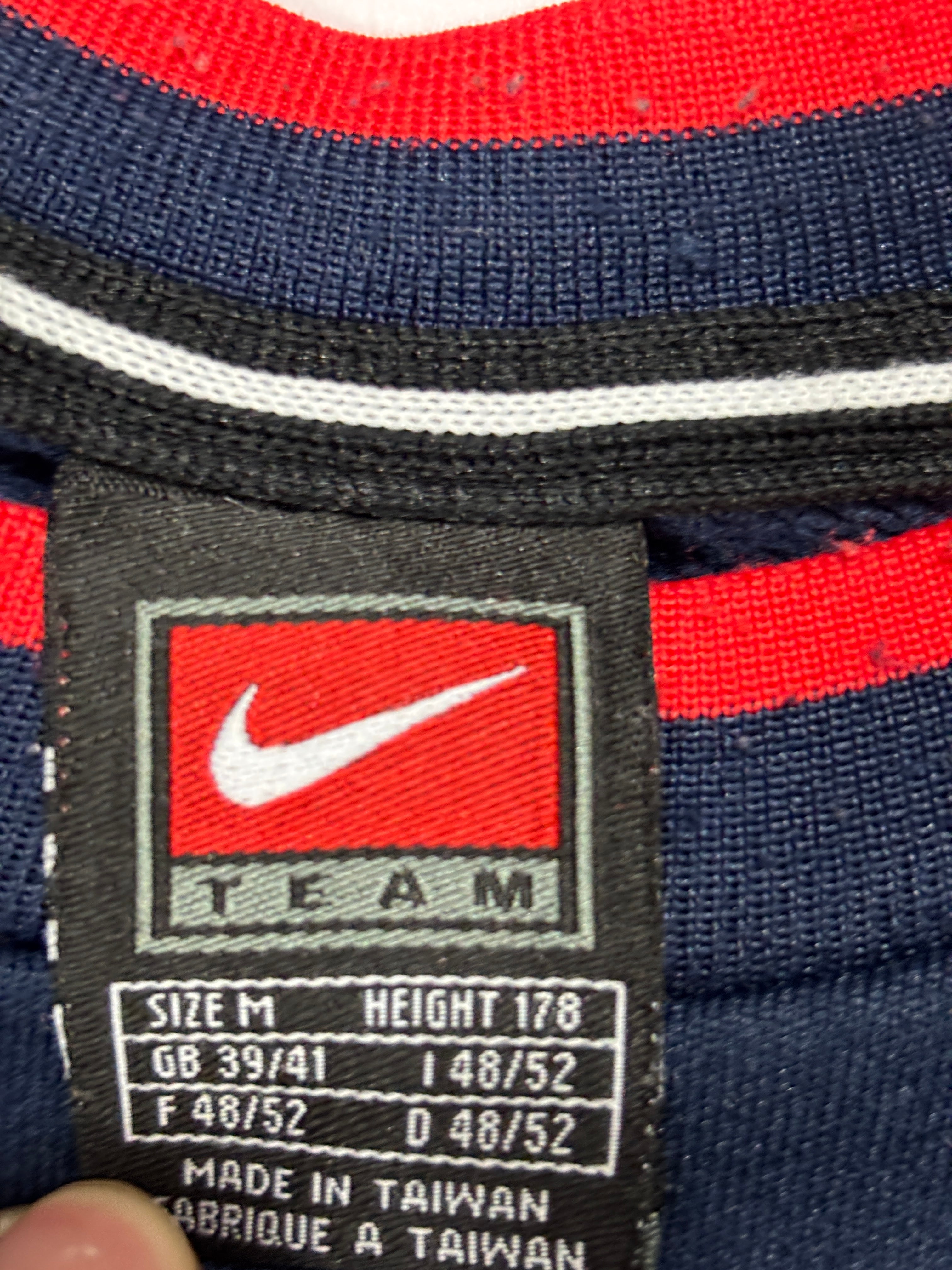 ARSENAL 2001/02 TRAINING SWEATER (M) NIKE