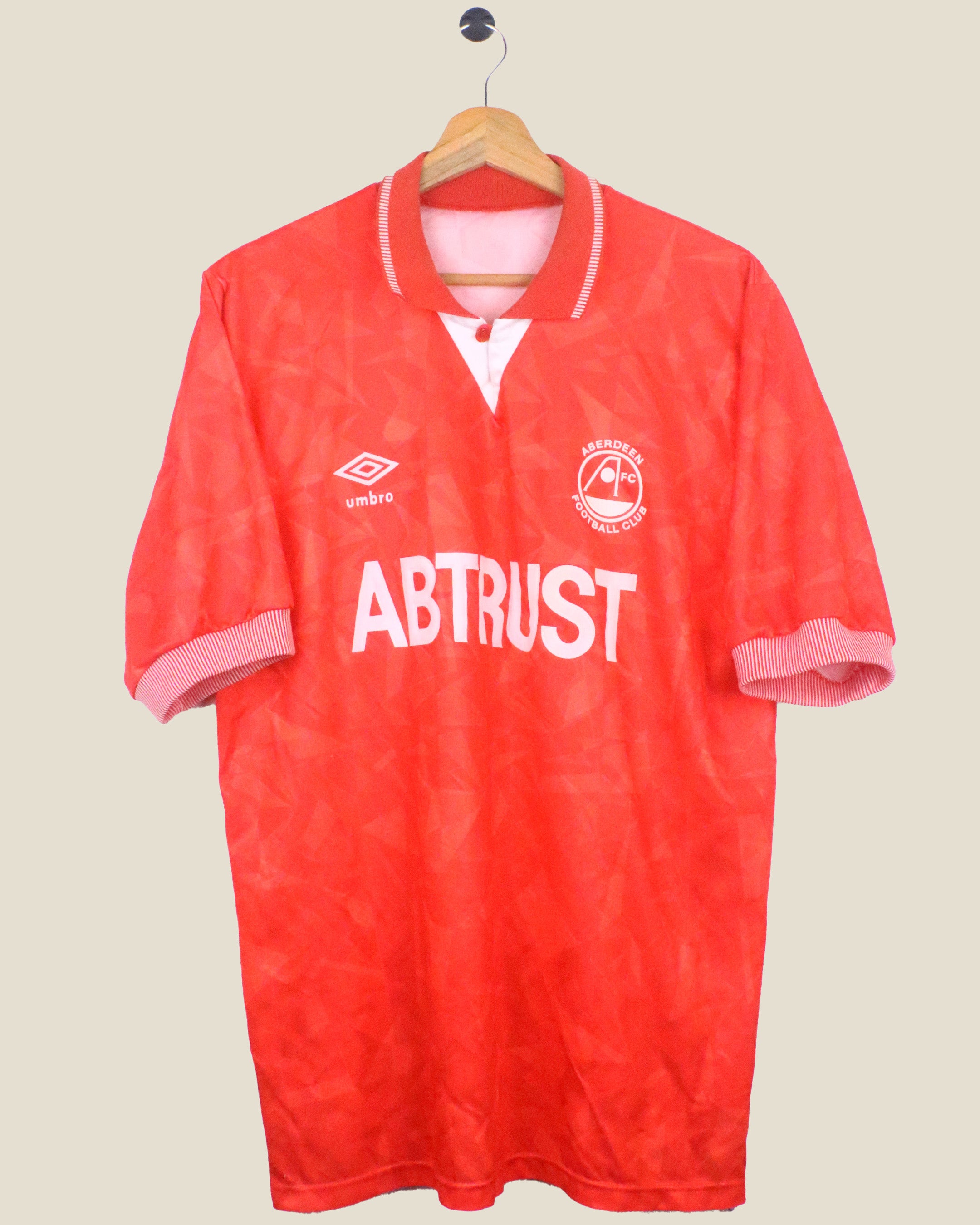 ABERDEEN 1990/92 HOME (XL) UMBRO – Kick Off Vintage