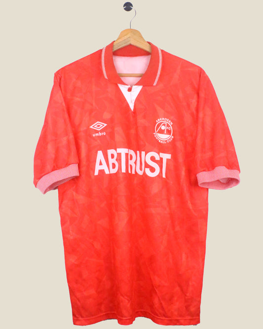 ABERDEEN 1990/92 HOME (XL) UMBRO