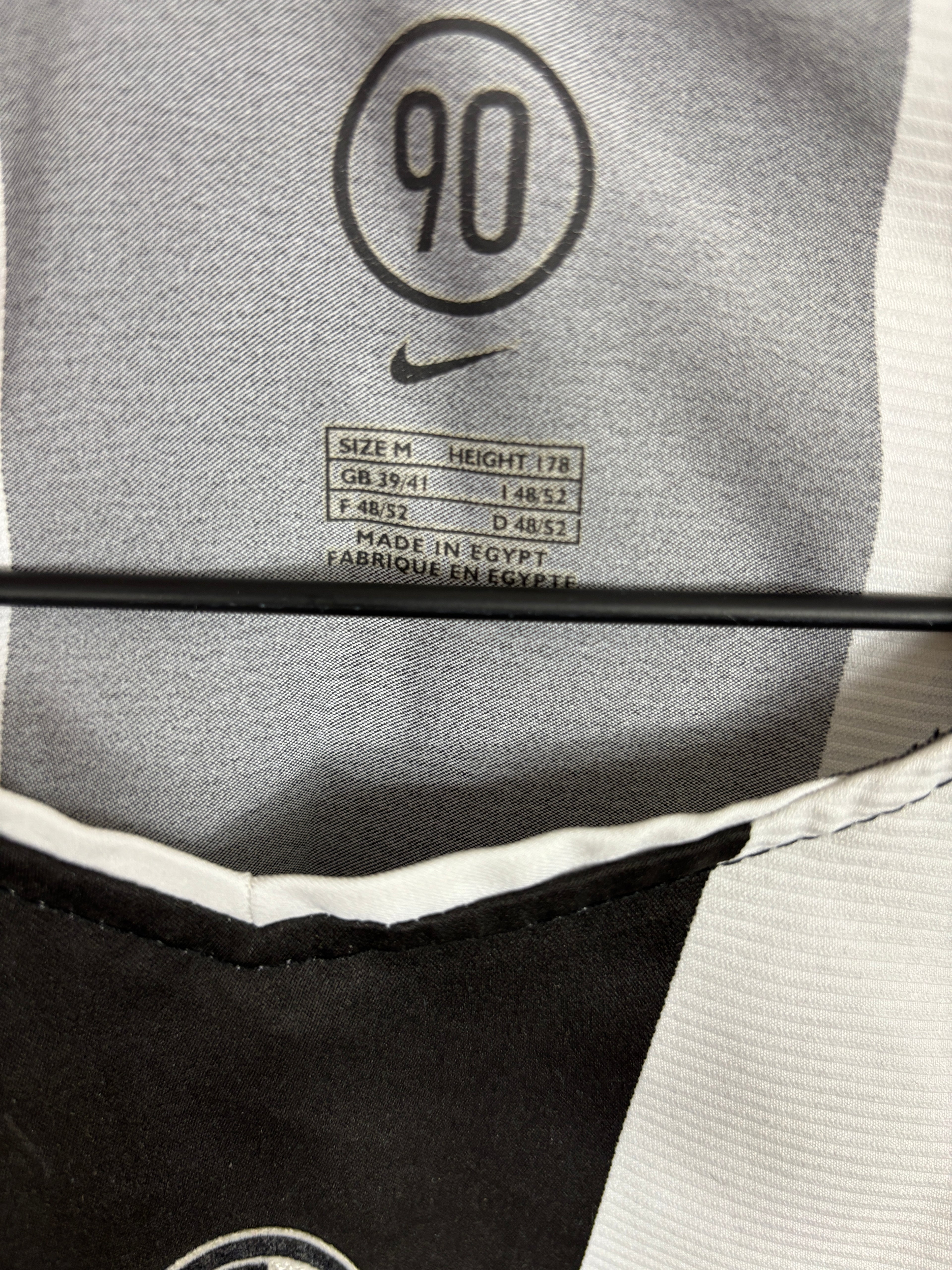 JUVENTUS 2004/05 NEDVED #11 HOME SHIRT (M) ADIDAS