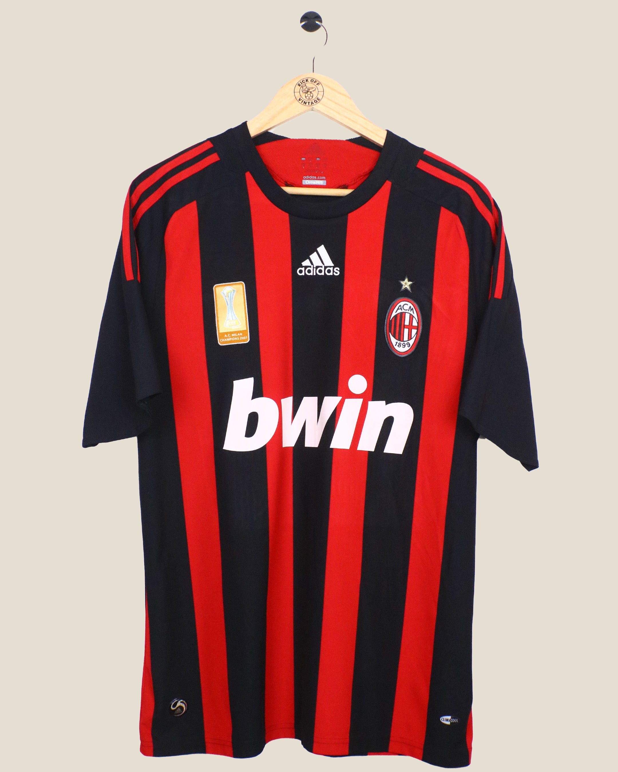 AC MILAN 2008/09 RONALDINHO HOME (L) ADIDAS