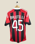 AC MILAN 2012/13 BALOTELLI HOME SHIRT (M) ADIDAS