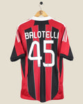 AC MILAN 2012/13 BALOTELLI HOME SHIRT (L) ADIDAS