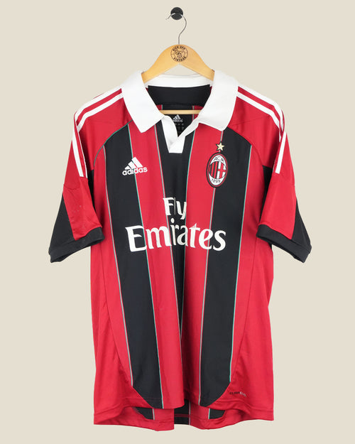AC MILAN 2012/13 BALOTELLI HOME SHIRT (L) ADIDAS