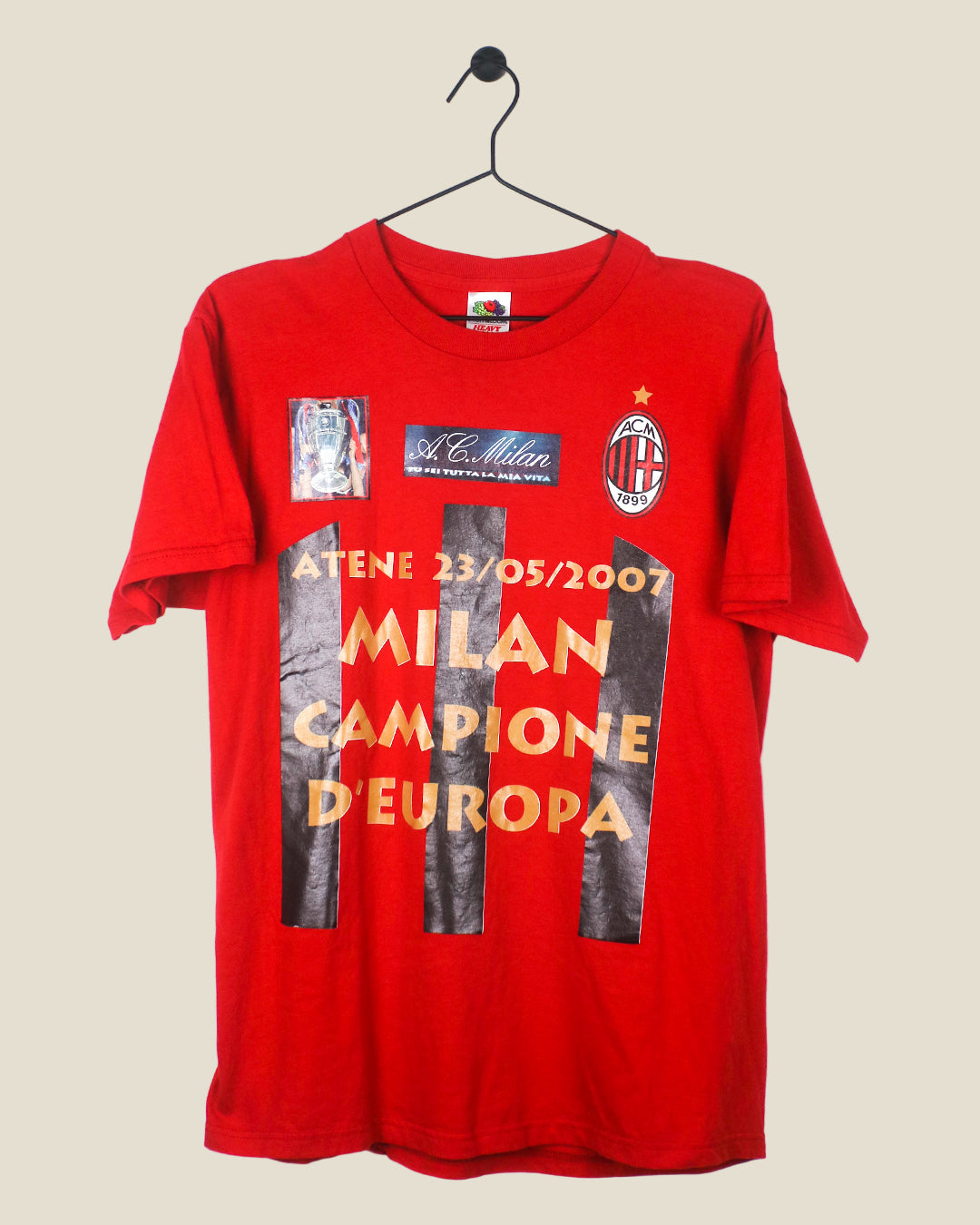 AC Milan 2007 CHAMPIONS TEE (M)