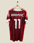 AC MILAN 2011/12 IBRAHIMOVIC HOME SHIRT (XL) ADIDAS