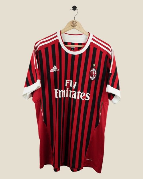 AC MILAN 2011/12 IBRAHIMOVIC HOME SHIRT (XL) ADIDAS