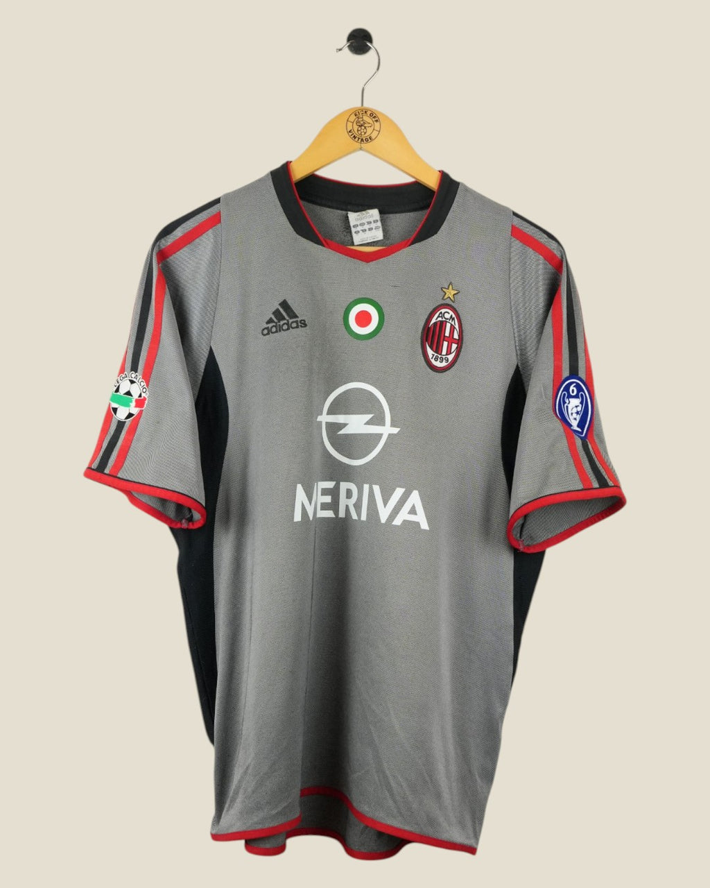 AC MILAN 2003/04 KAKA THIRD SHIRT UCL (M) ADIDAS
