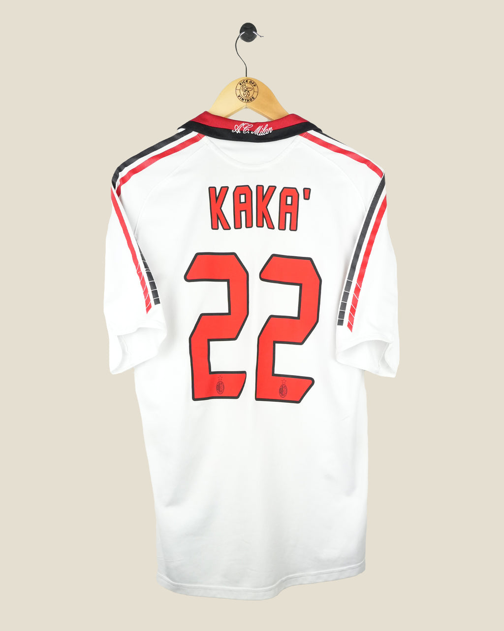 AC MILAN 2005/06 KAKA AWAY SHIRT (M) ADIDAS