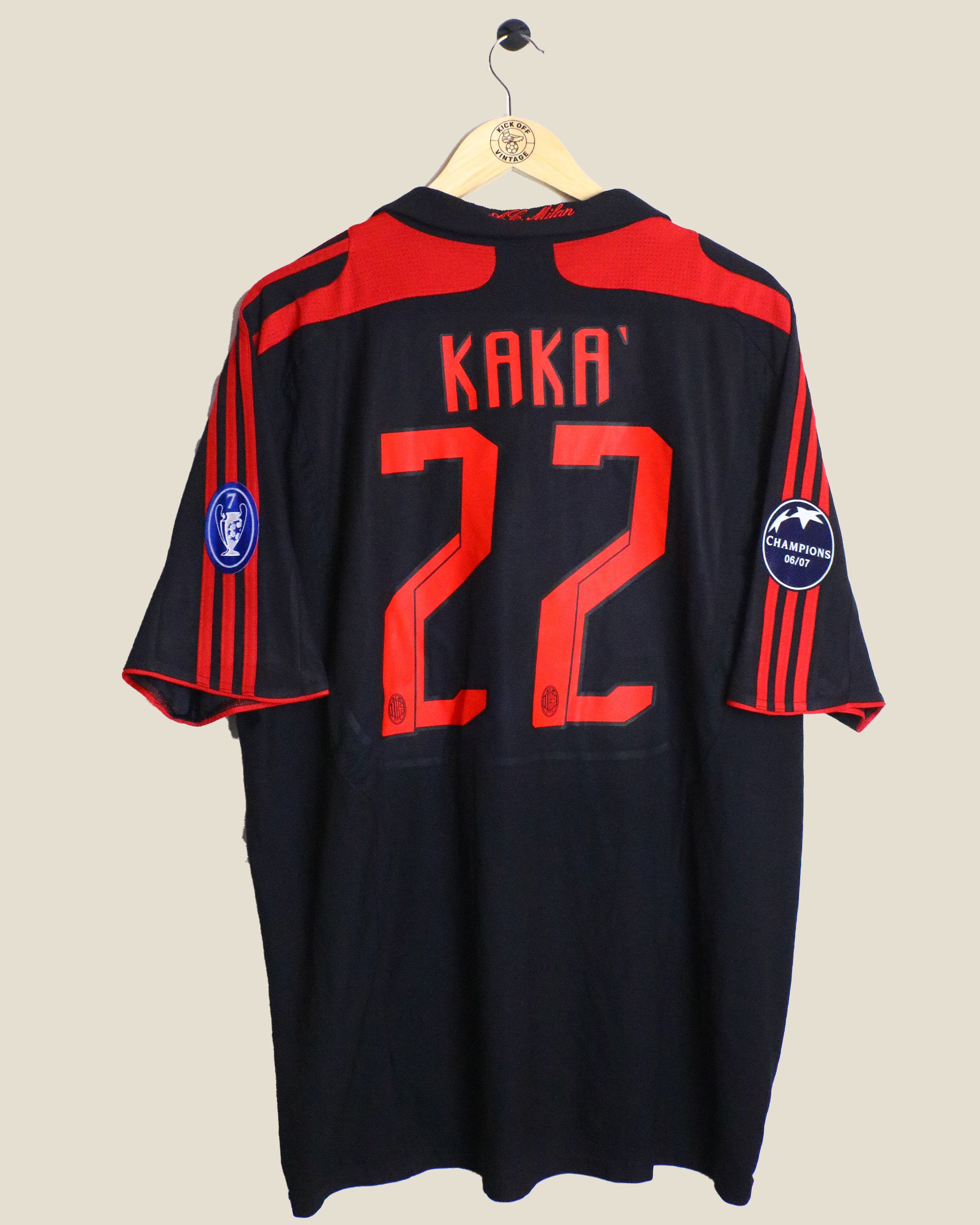 AC MILAN 2007/08 KAKA UCL THIRD (XL) ADIDAS – Kick Off Vintage