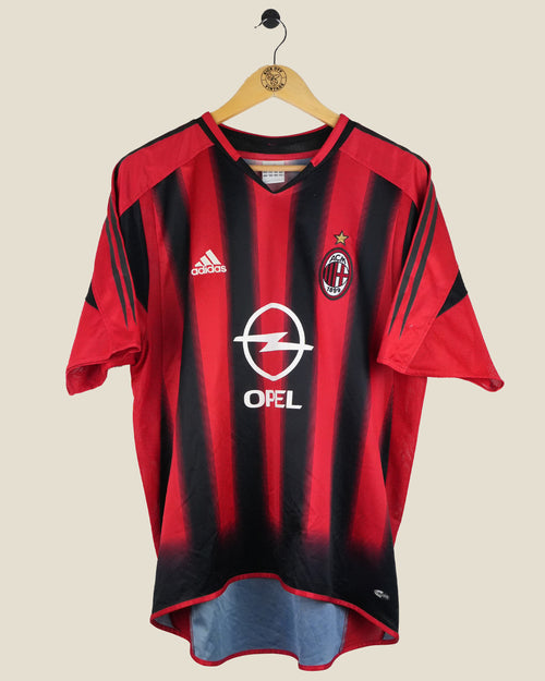 AC MILAN 2004/05 KAKA HOME SHIRT (L) ADIDAS