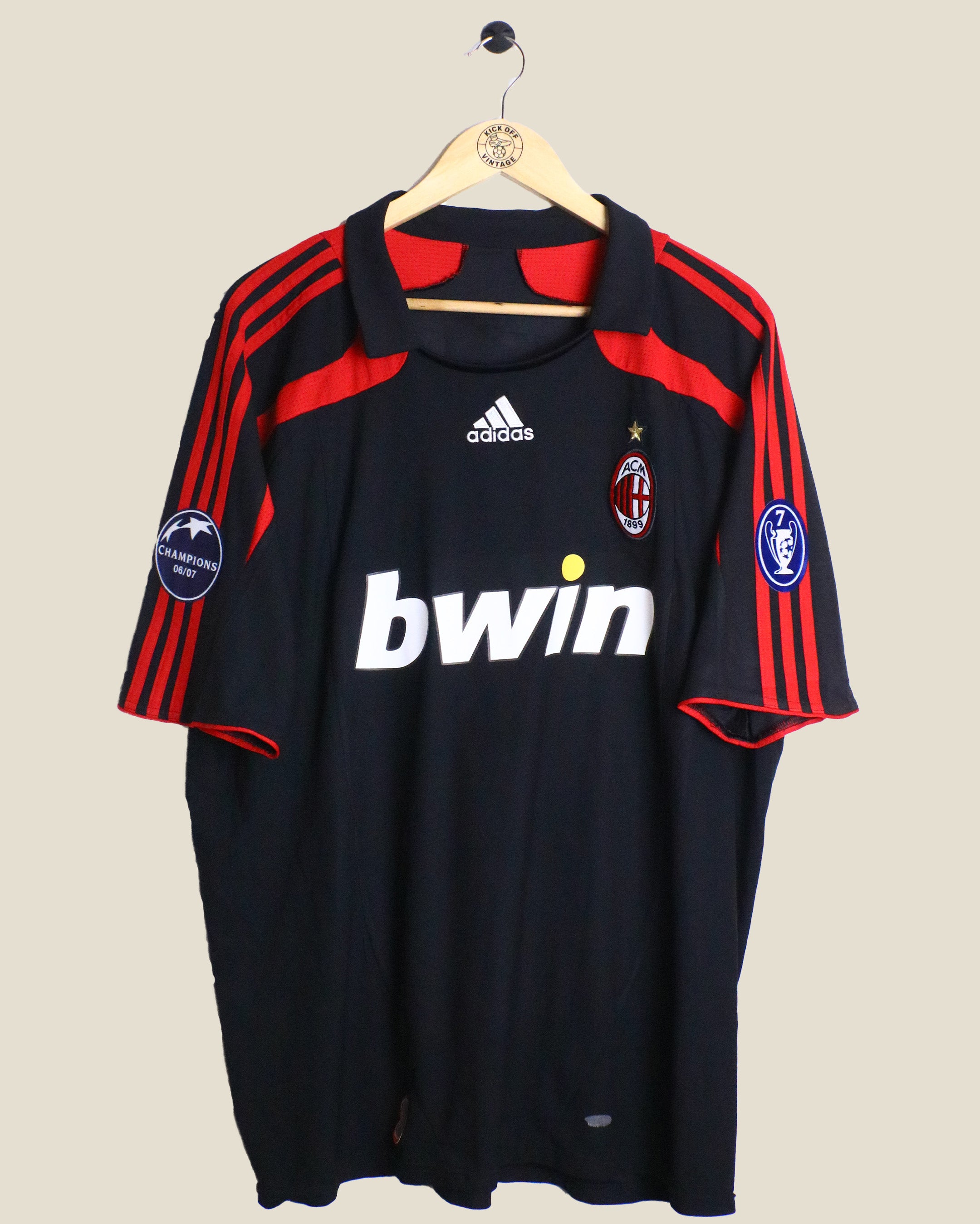AC MILAN 2007/08 KAKA UCL THIRD (XL) ADIDAS – Kick Off Vintage
