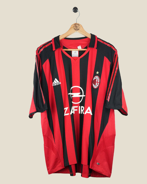 AC MILAN 2005/06 KAKA HOME SHIRT (XL) ADIDAS