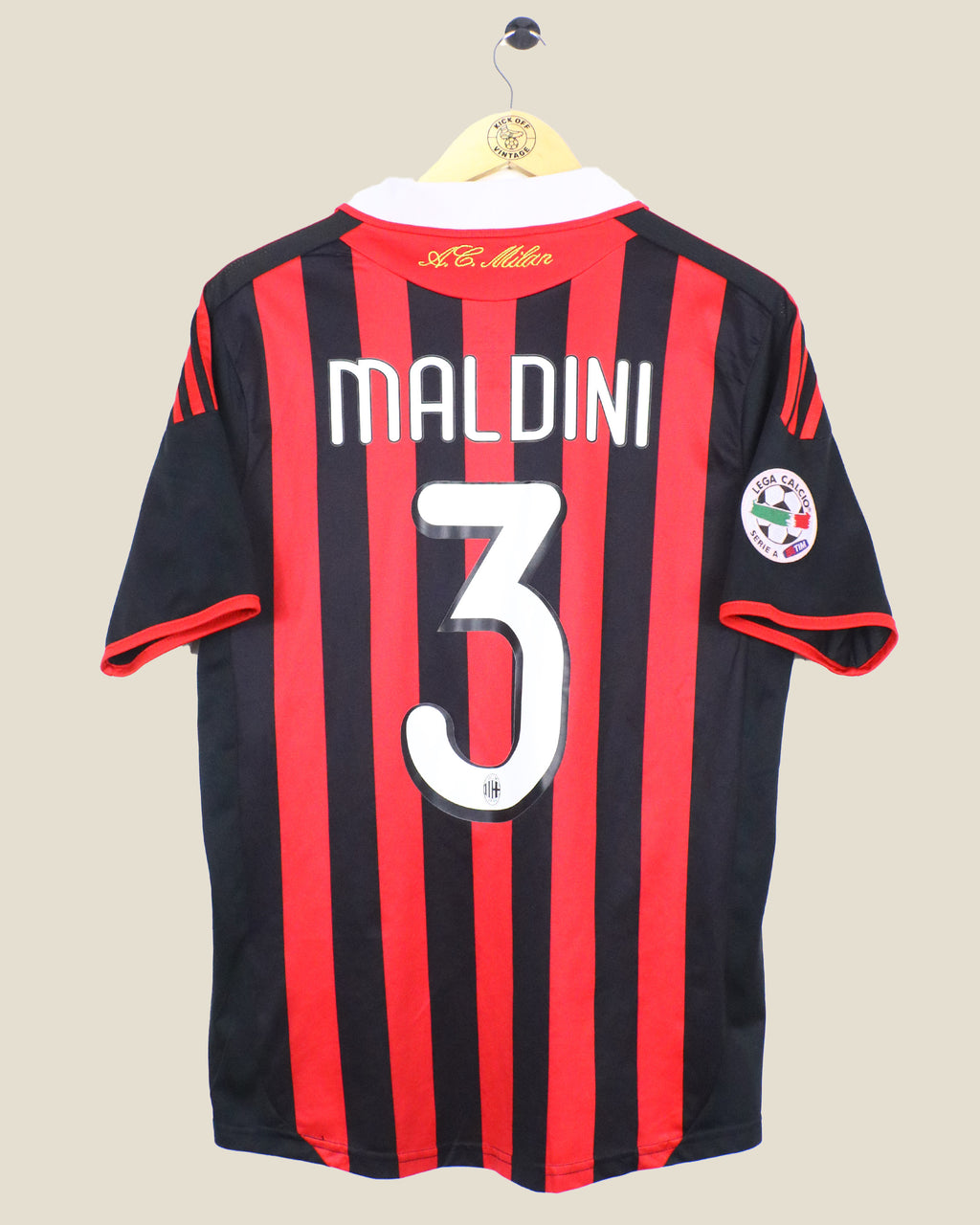 AC MILAN 2009/10 MALDINI HOME (M) NIKE