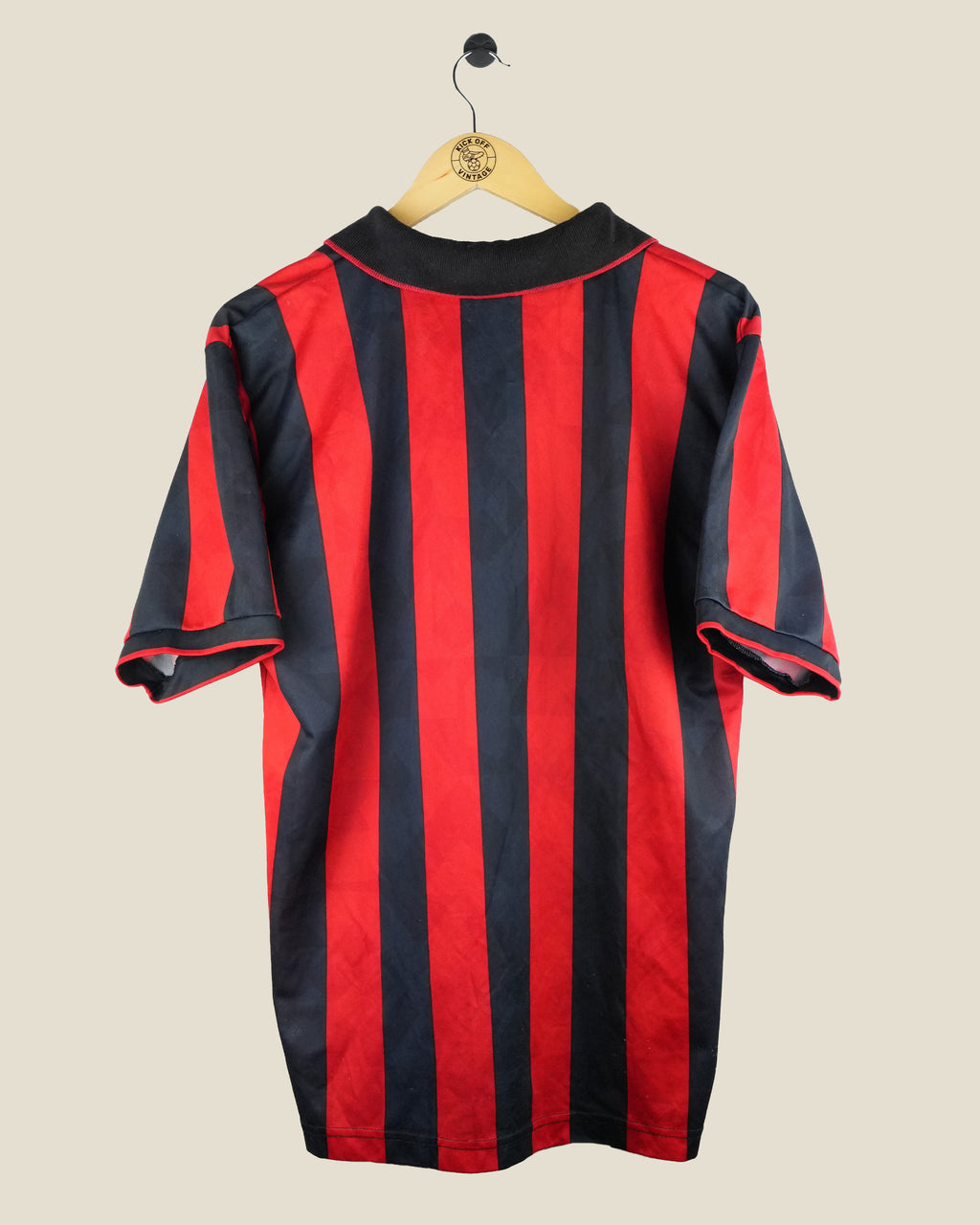 AC MILAN 1995/96 HOME SHIRT (L) LOTTO